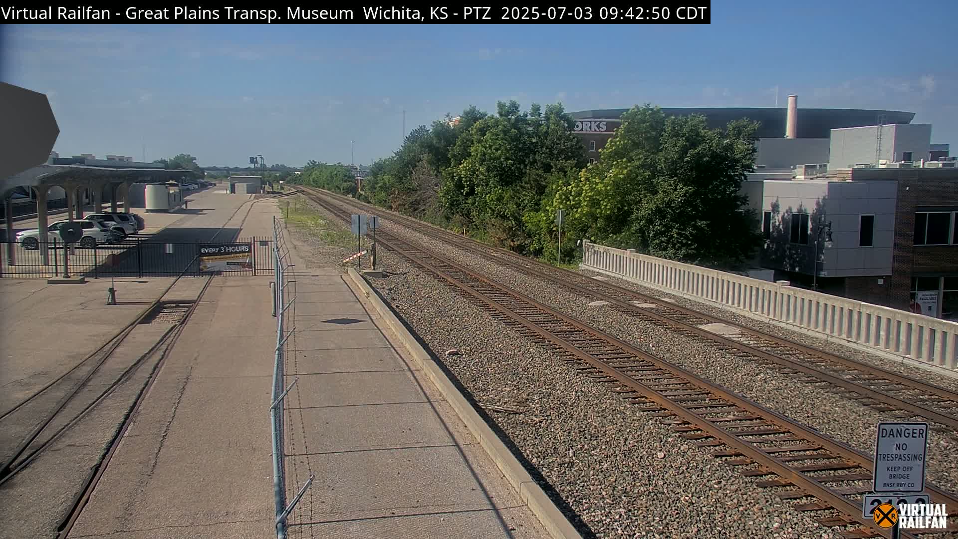 Wichita Railroad Viaduct Live Cam - Wichita, Sedgwick, Kansas, USA