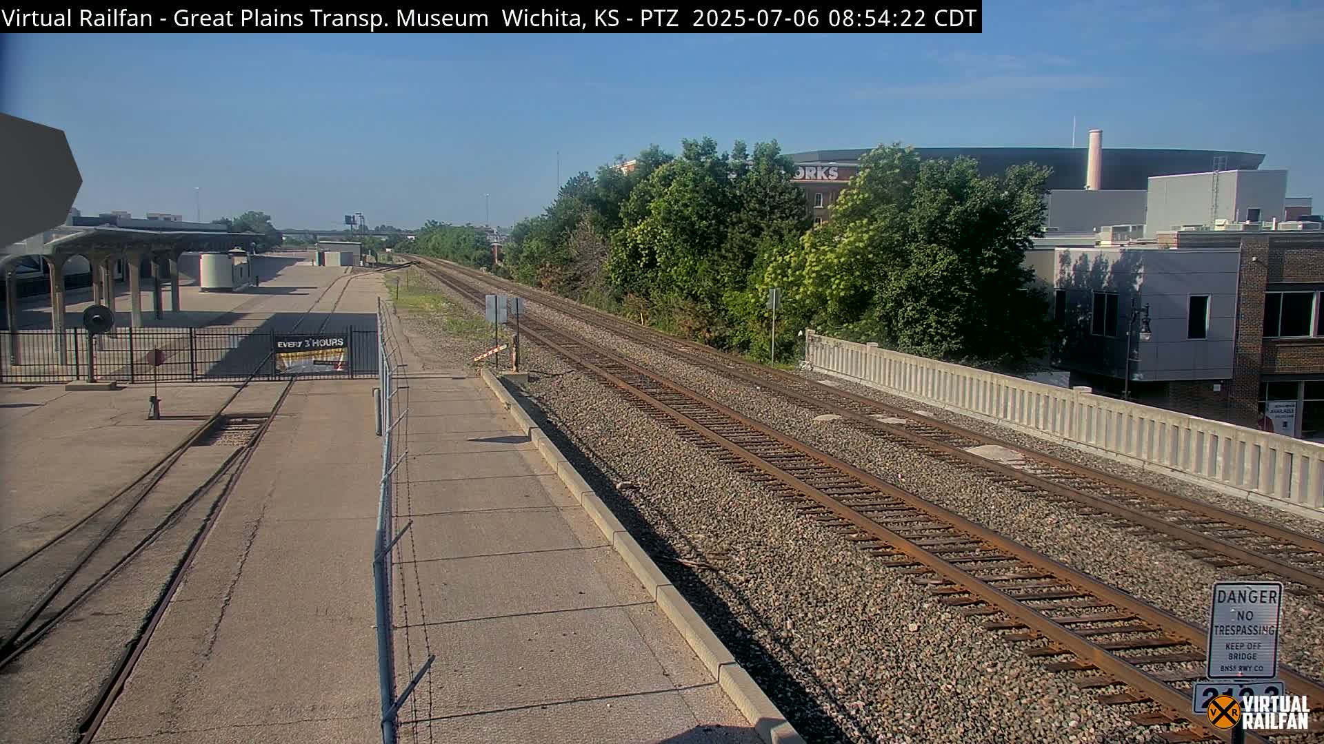Wichita Railroad Viaduct Live Cam - Wichita, Sedgwick, Kansas, USA