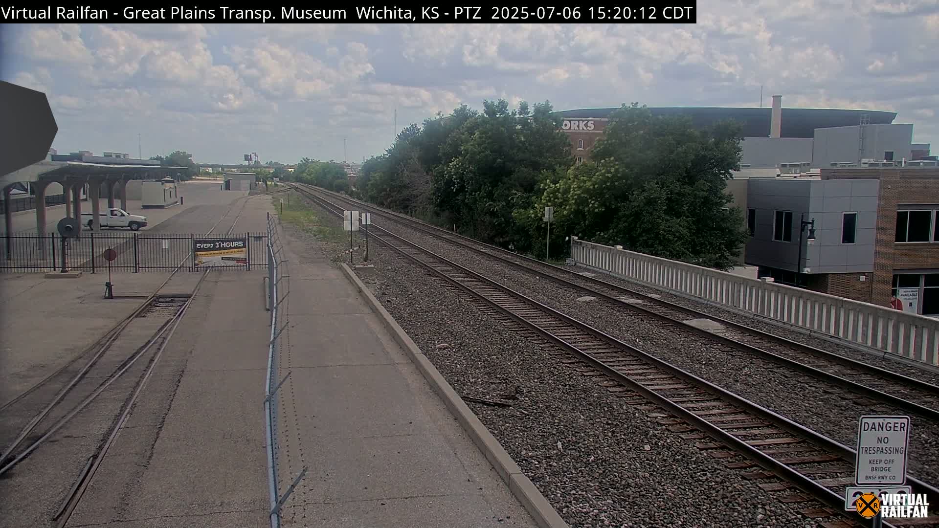 Wichita Railroad Viaduct Live Cam - Wichita, Sedgwick, Kansas, USA