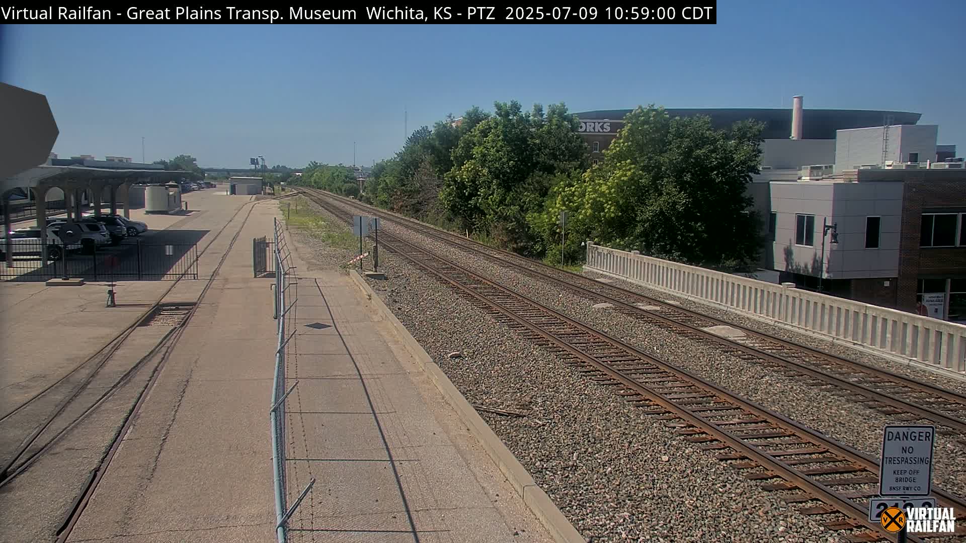 Wichita Railroad Viaduct Live Cam - Wichita, Sedgwick, Kansas, USA