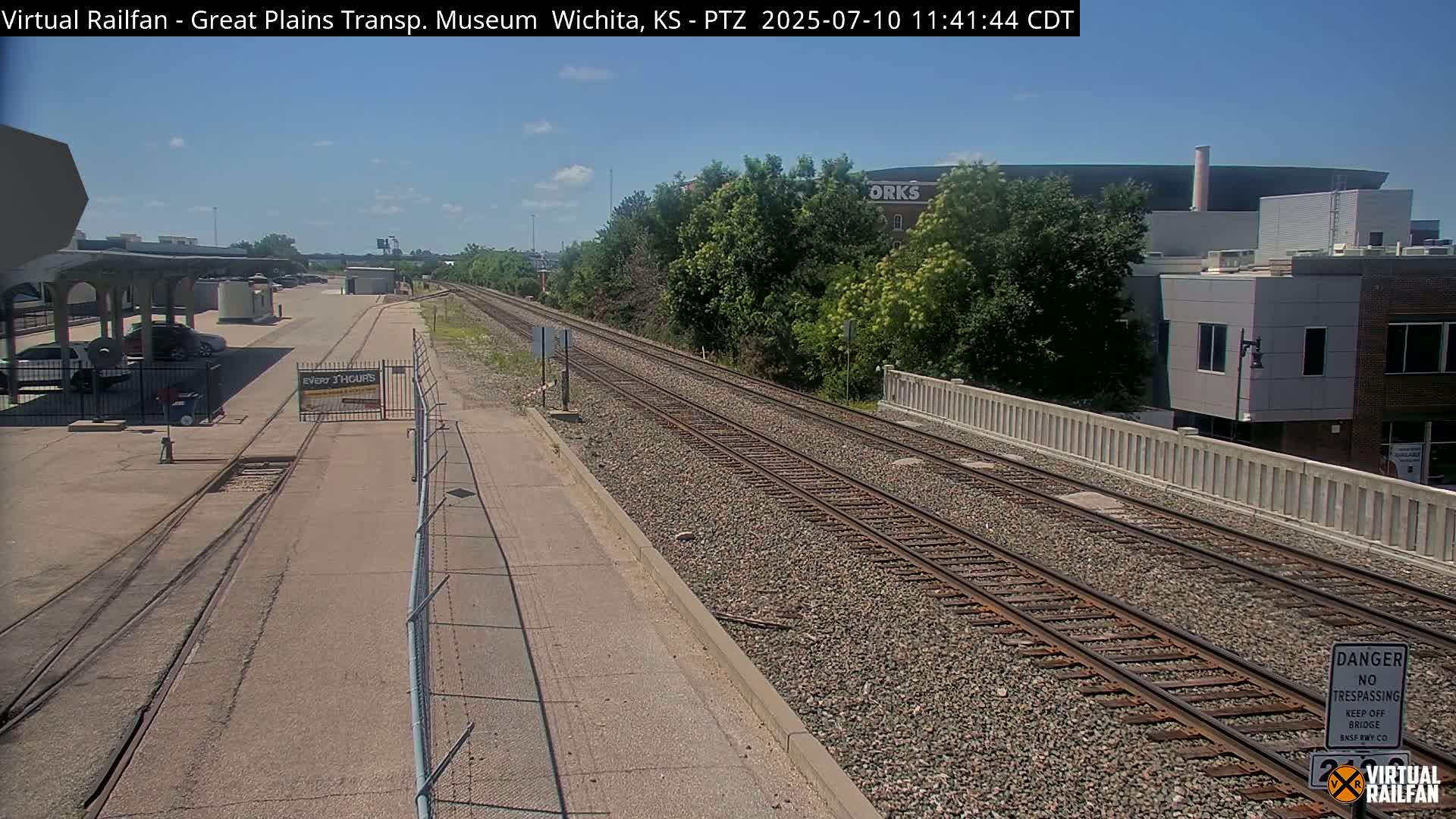 Wichita Railroad Viaduct Live Cam - Wichita, Sedgwick, Kansas, USA