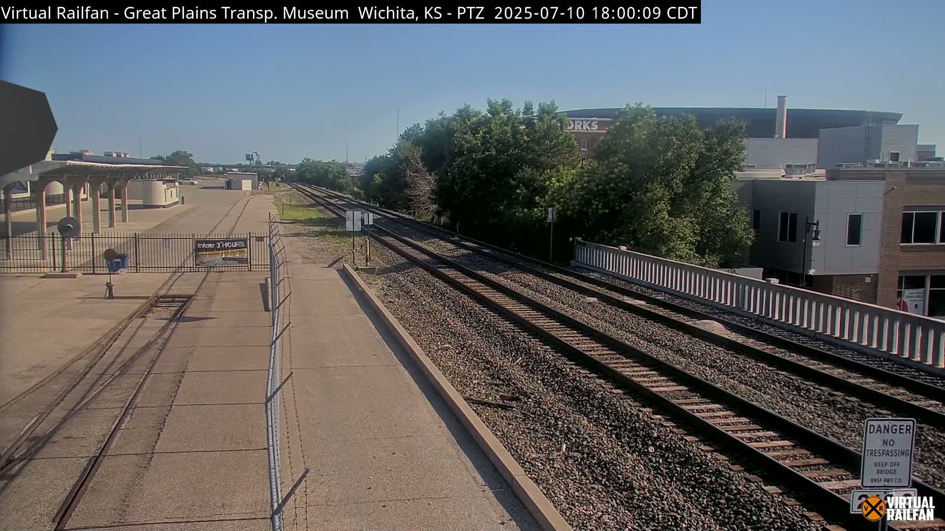 Wichita Railroad Viaduct Live Cam - Wichita, Sedgwick, Kansas, USA