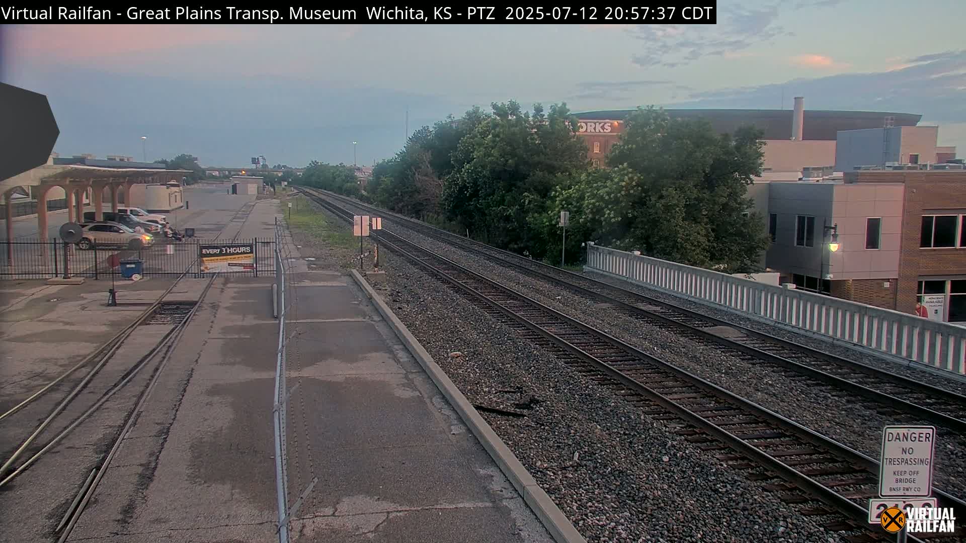 Wichita Railroad Viaduct Live Cam - Wichita, Sedgwick, Kansas, USA