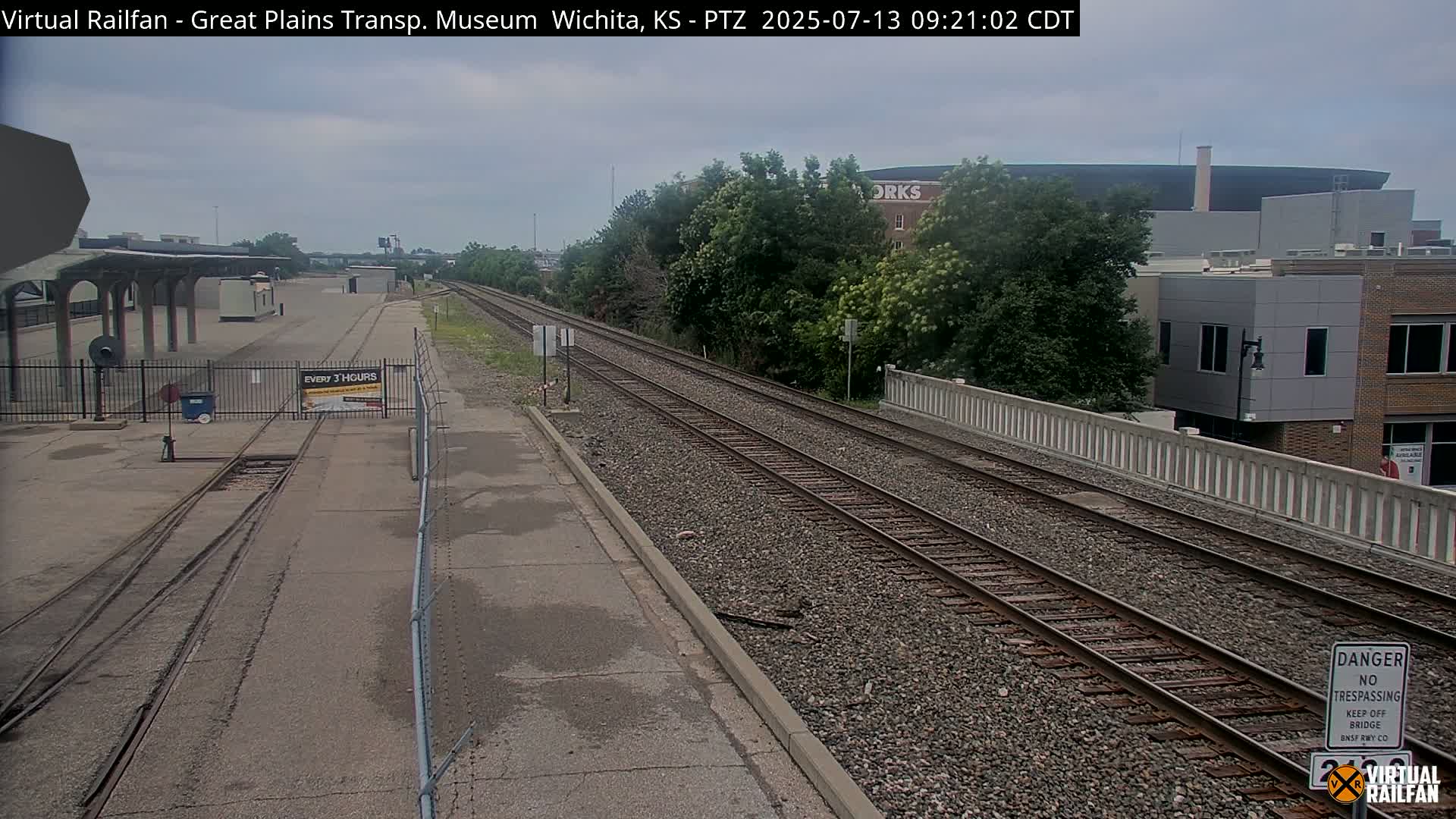 Wichita Railroad Viaduct Live Cam - Wichita, Sedgwick, Kansas, USA