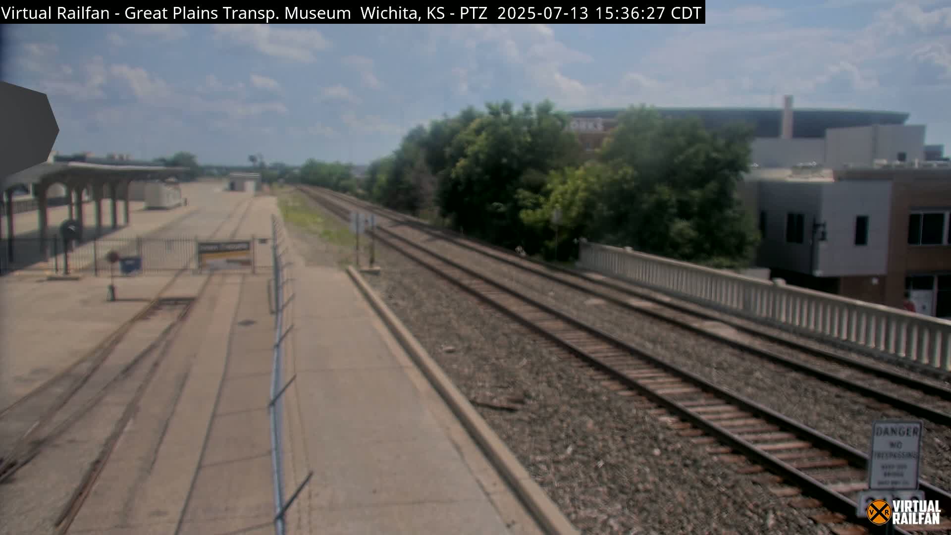 Wichita Railroad Viaduct Live Cam - Wichita, Sedgwick, Kansas, USA