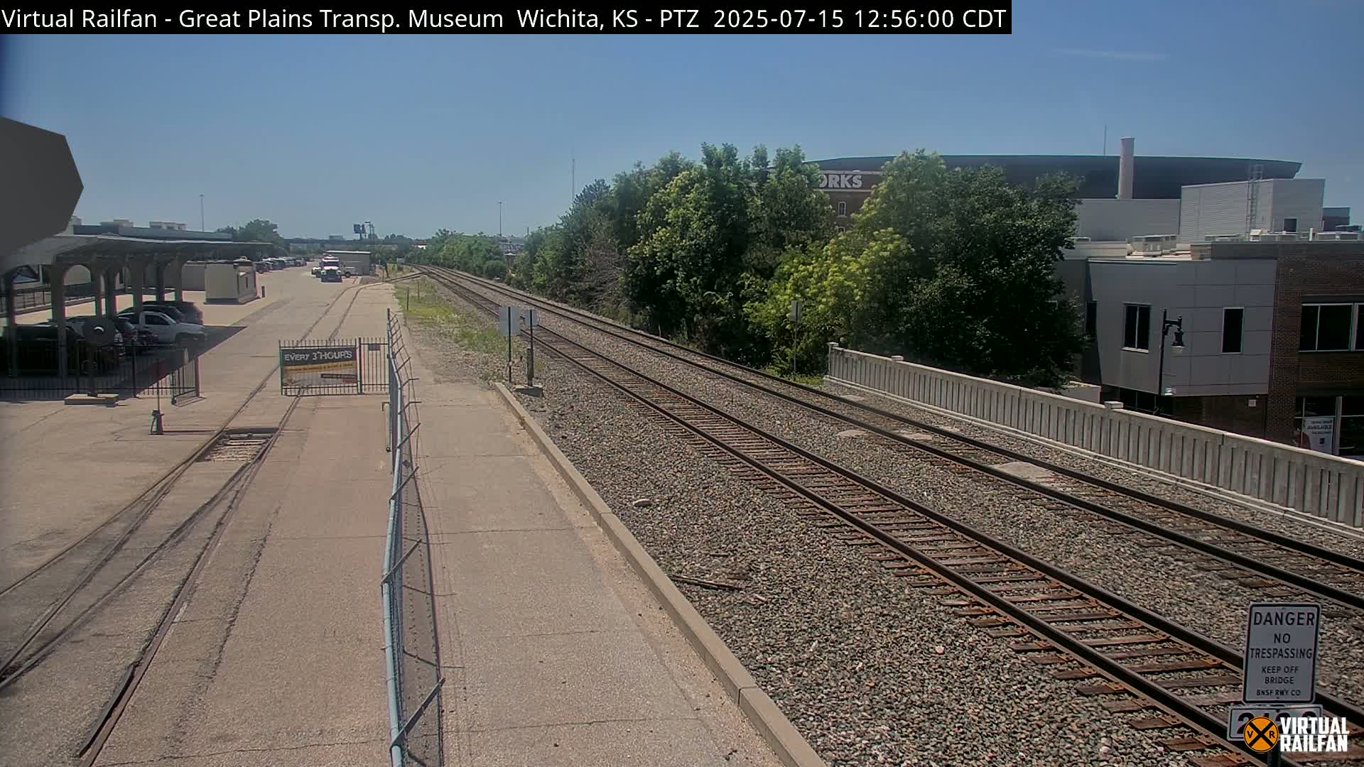 Wichita Railroad Viaduct Live Cam - Wichita, Sedgwick, Kansas, USA