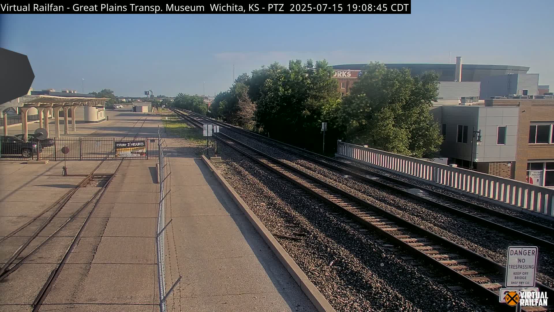 Wichita Railroad Viaduct Live Cam - Wichita, Sedgwick, Kansas, USA