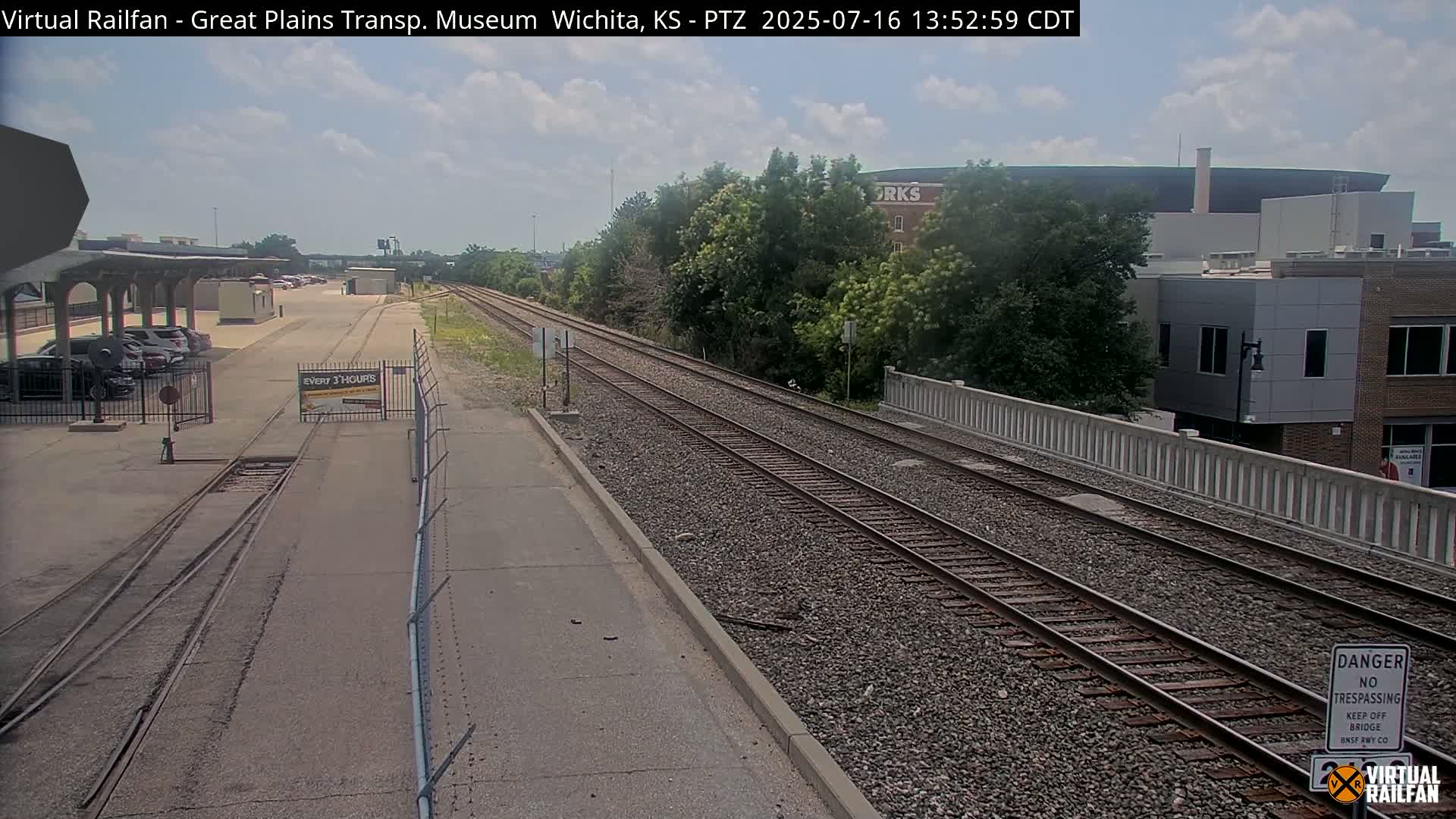 Wichita Railroad Viaduct Live Cam - Wichita, Sedgwick, Kansas, USA