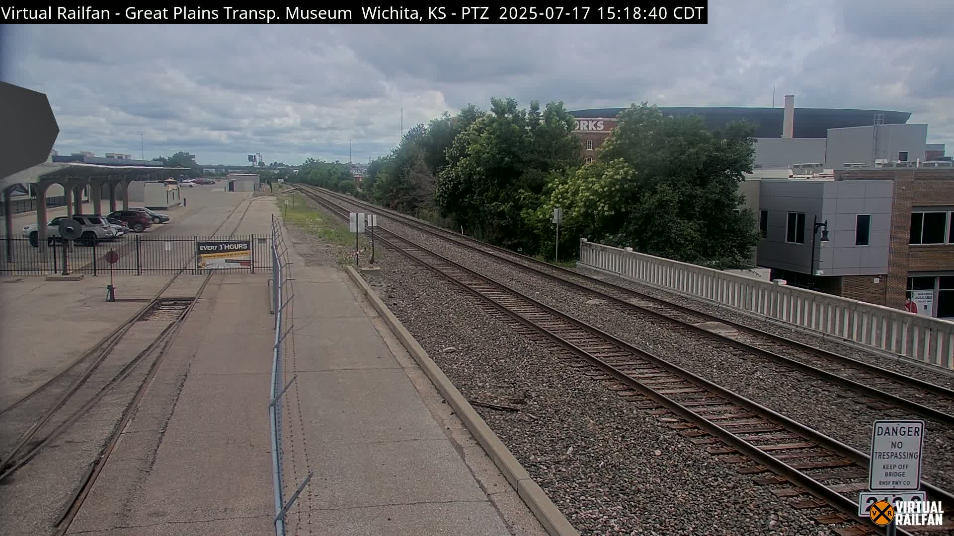 Wichita Railroad Viaduct Live Cam - Wichita, Sedgwick, Kansas, USA
