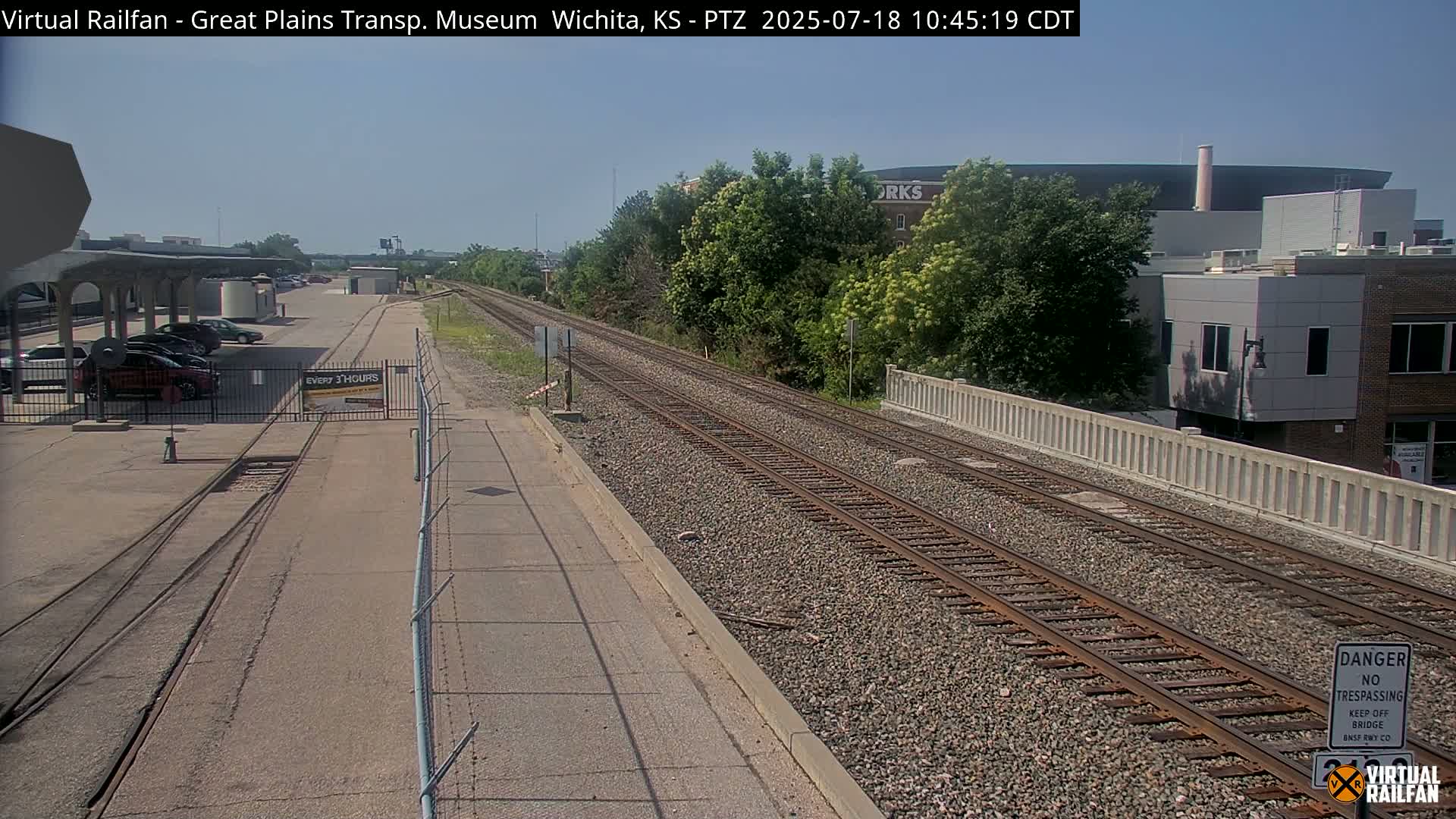 Wichita Railroad Viaduct Live Cam - Wichita, Sedgwick, Kansas, USA