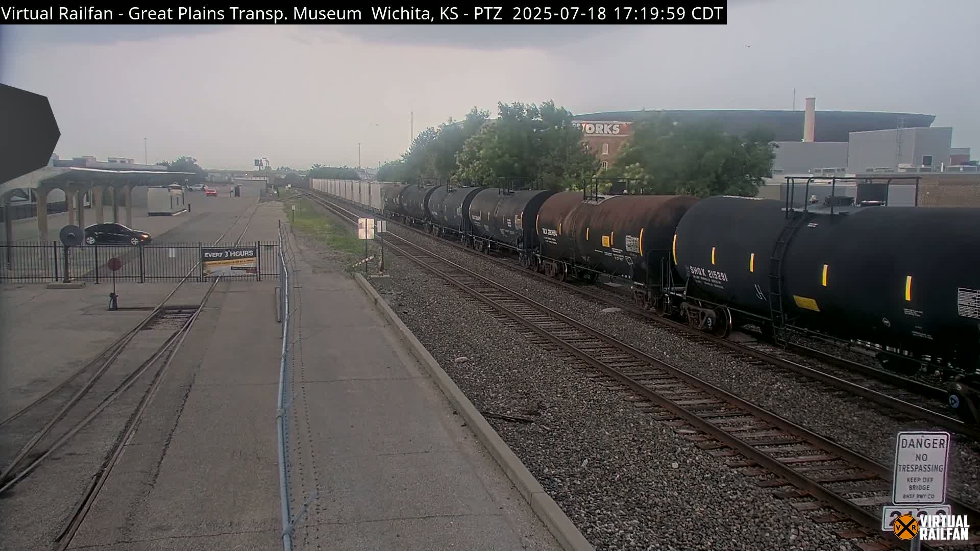 Wichita Railroad Viaduct Live Cam - Wichita, Sedgwick, Kansas, USA