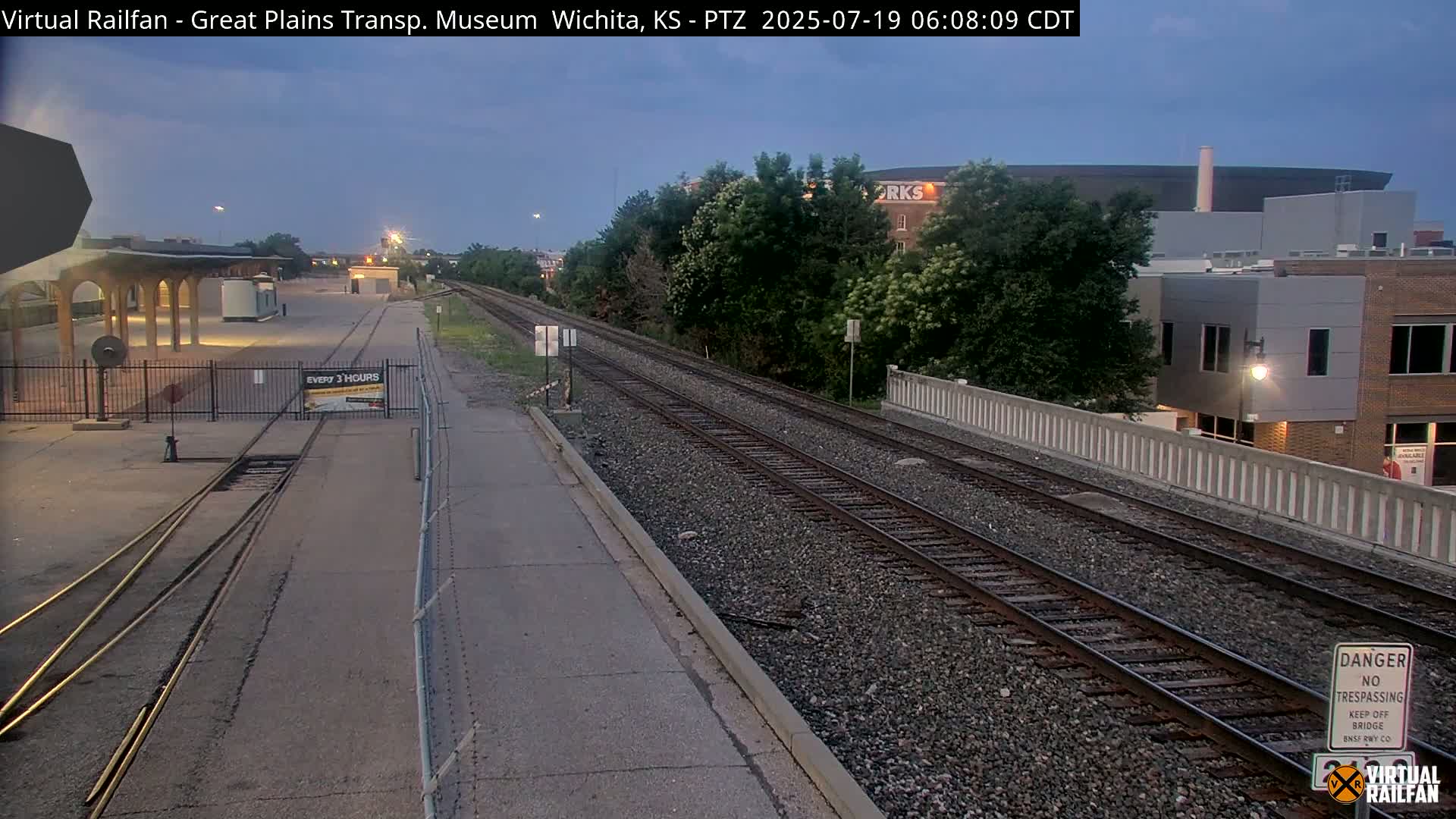 Wichita Railroad Viaduct Live Cam - Wichita, Sedgwick, Kansas, USA
