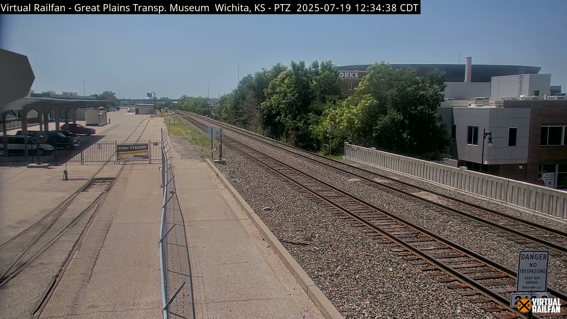 Wichita Railroad Viaduct Live Cam - Wichita, Sedgwick, Kansas, USA