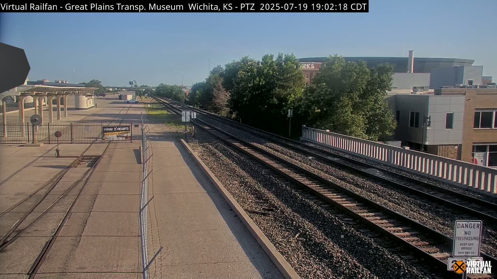 Wichita Railroad Viaduct Live Cam - Wichita, Sedgwick, Kansas, USA