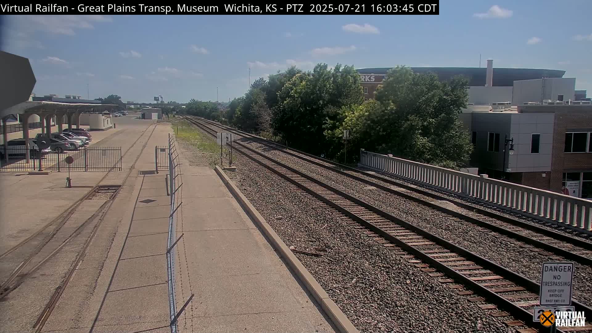 Wichita Railroad Viaduct Live Cam - Wichita, Sedgwick, Kansas, USA