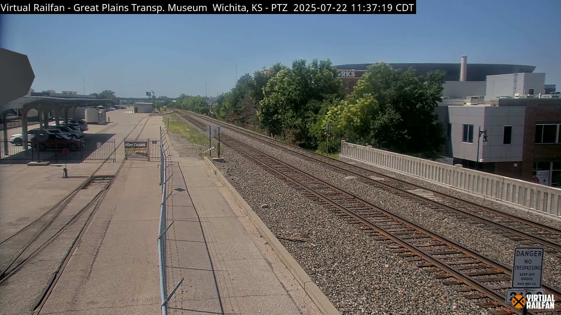 Wichita Railroad Viaduct Live Cam - Wichita, Sedgwick, Kansas, USA
