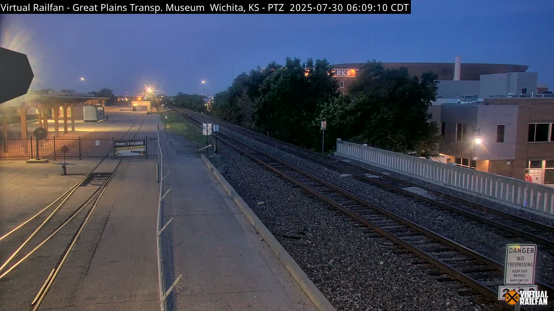 Wichita Railroad Viaduct Live Cam - Wichita, Sedgwick, Kansas, USA