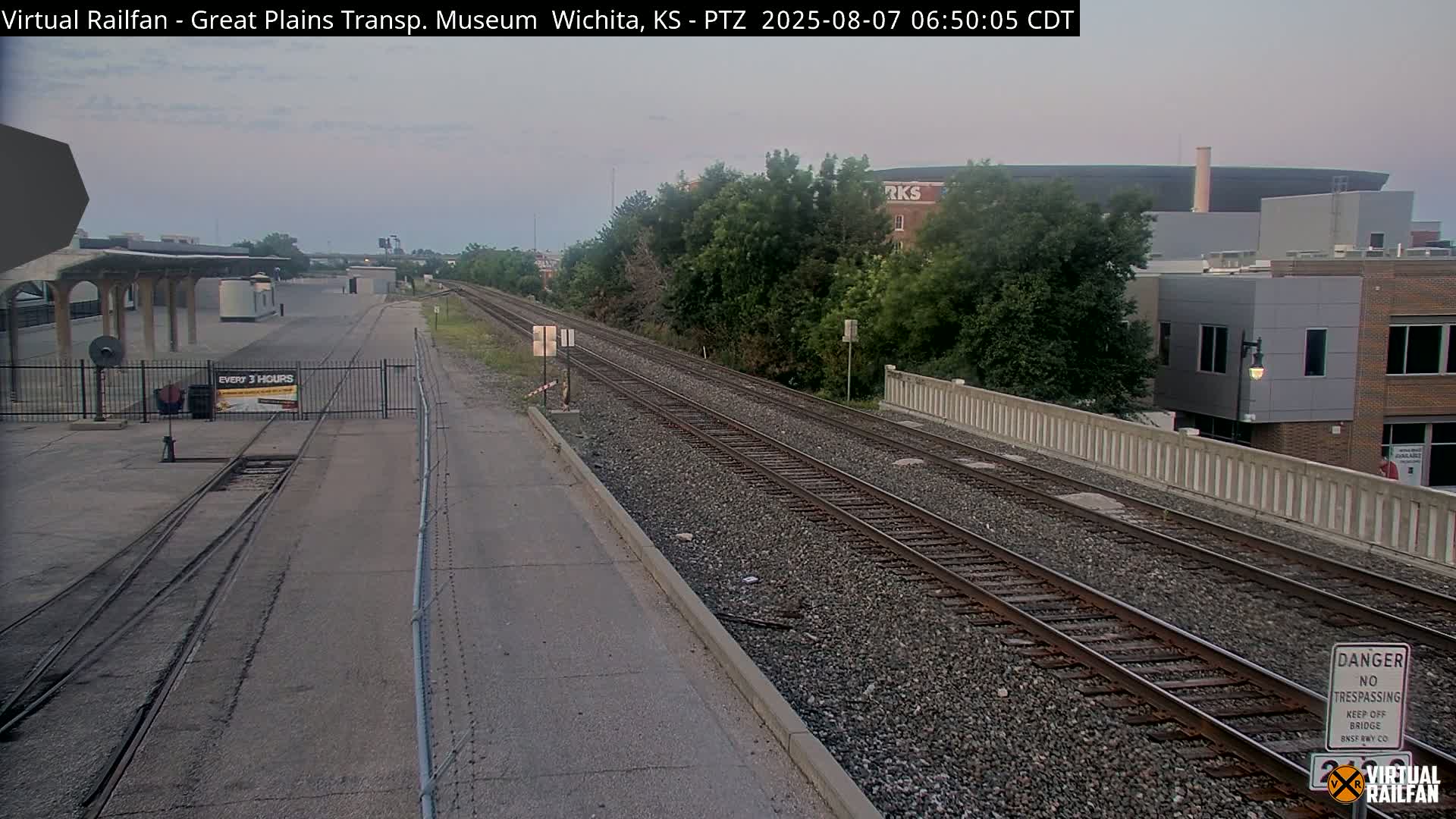 Wichita Railroad Viaduct Live Cam - Wichita, Sedgwick, Kansas, USA