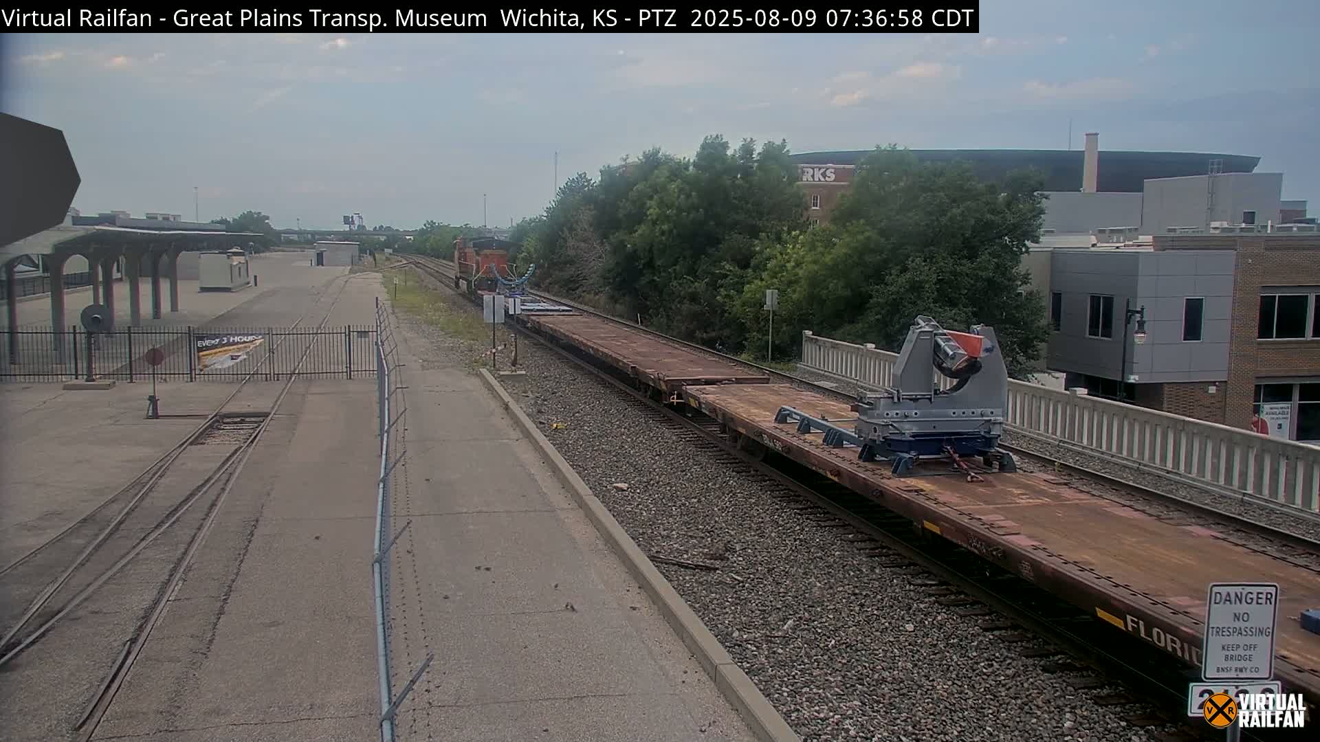 Wichita Railroad Viaduct Live Cam - Wichita, Sedgwick, Kansas, USA