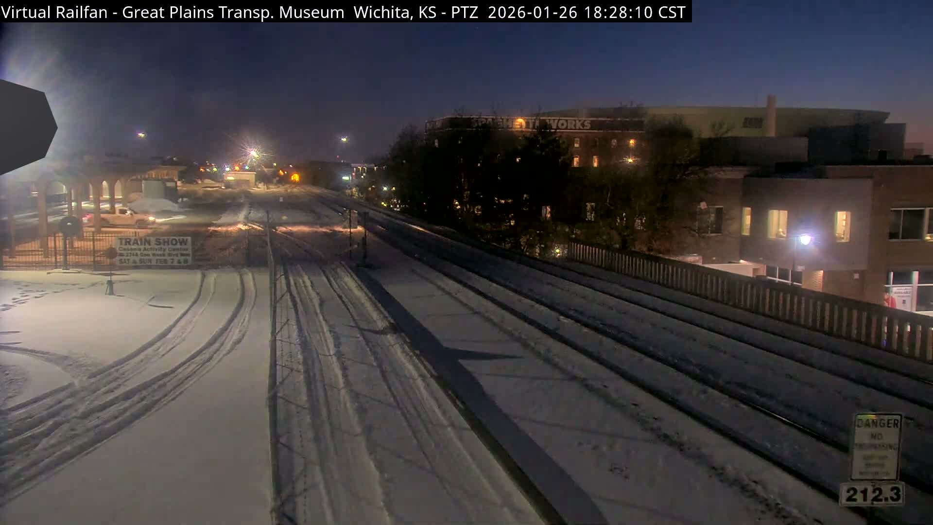 Wichita Railroad Viaduct Live Cam - Wichita, Sedgwick, Kansas, USA