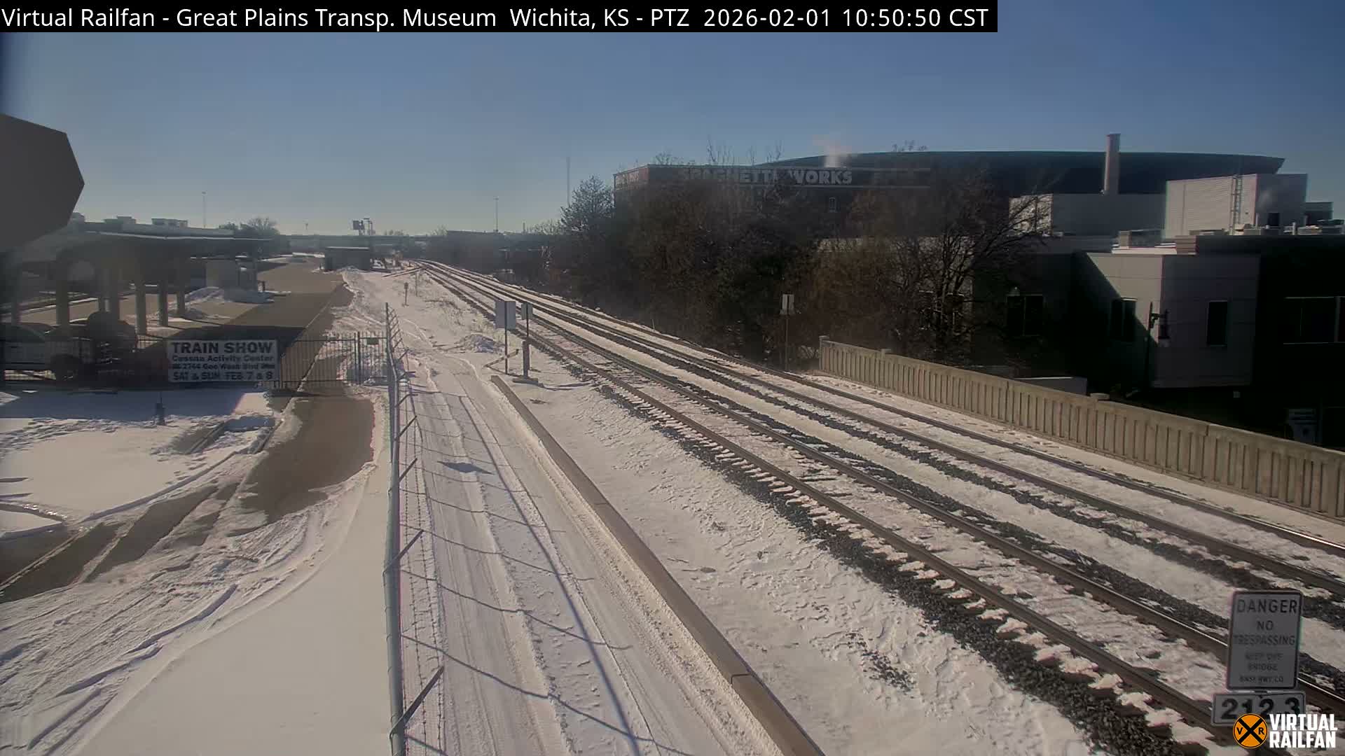 Wichita Railroad Viaduct Live Cam - Wichita, Sedgwick, Kansas, USA