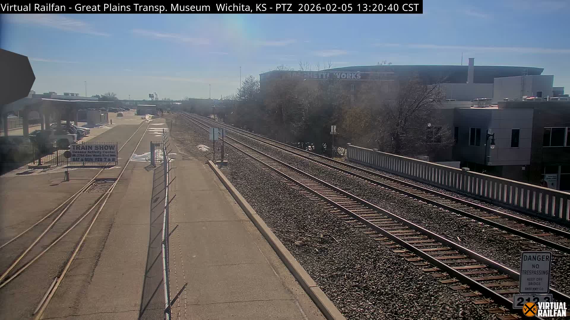 Wichita Railroad Viaduct Live Cam - Wichita, Sedgwick, Kansas, USA