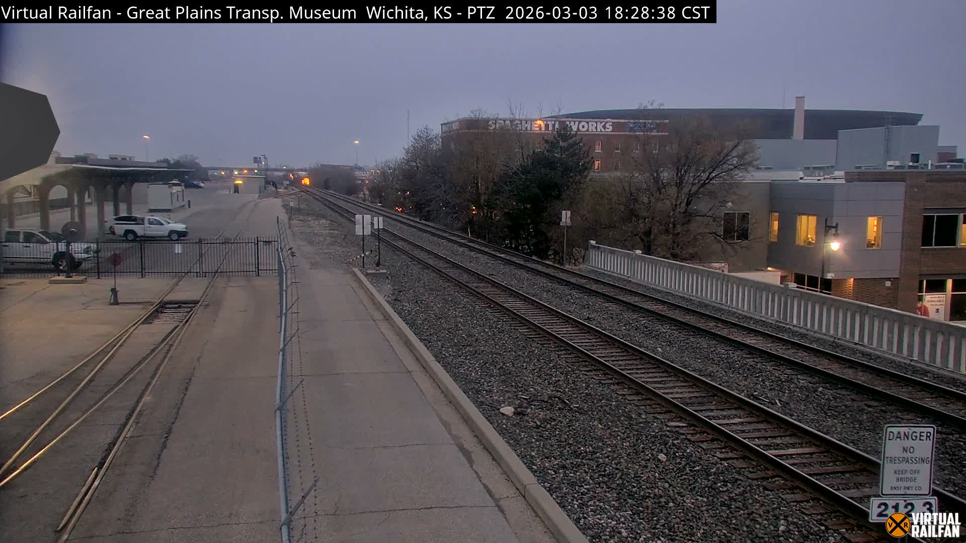 Wichita Railroad Viaduct Live Cam - Wichita, Sedgwick, Kansas, USA