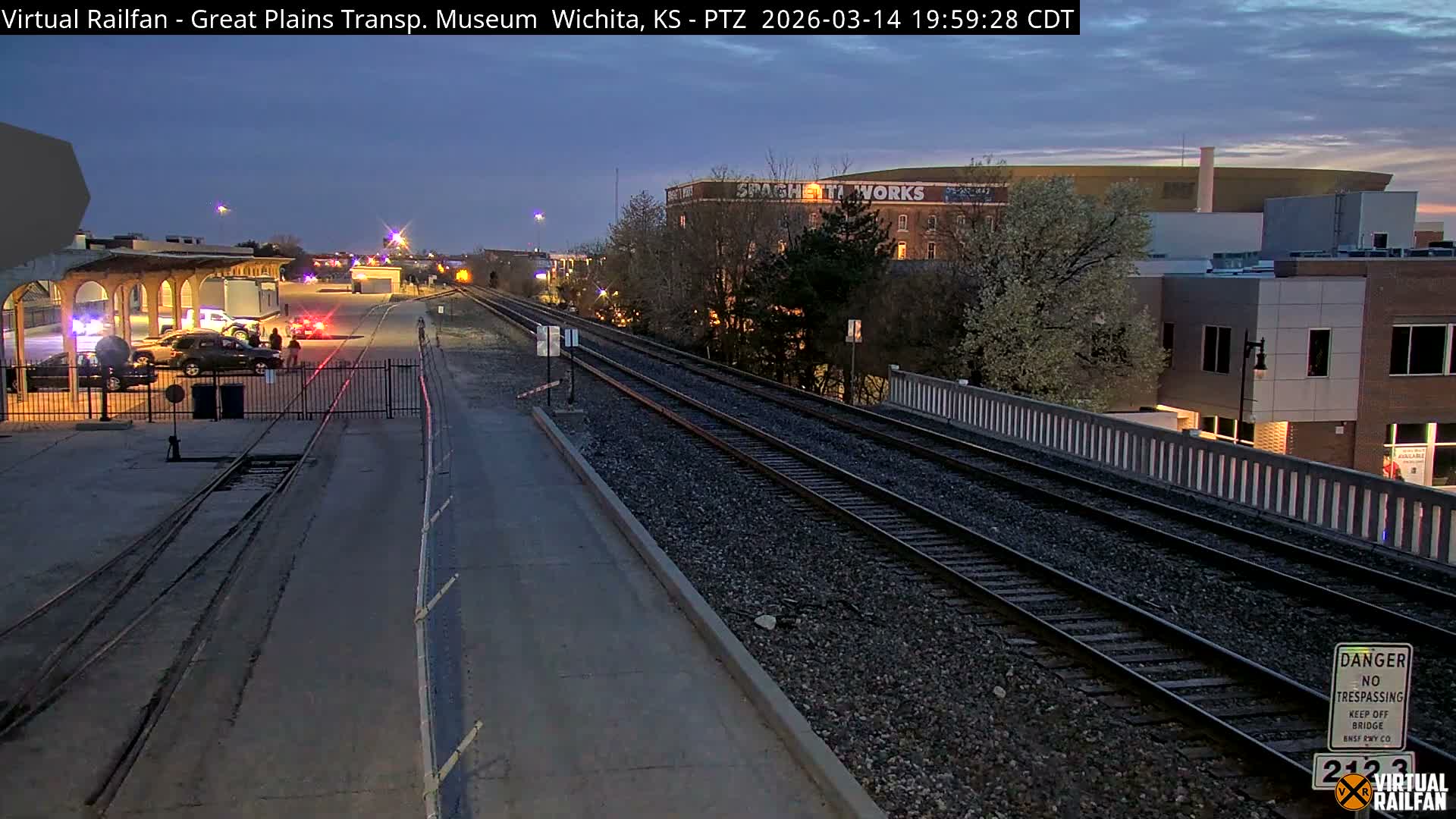 Wichita Railroad Viaduct Live Cam - Wichita, Sedgwick, Kansas, USA