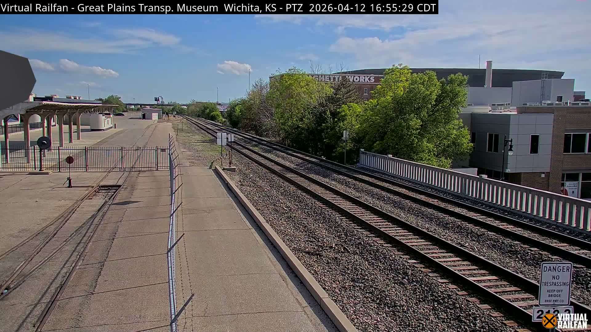Wichita Railroad Viaduct Live Cam - Wichita, Sedgwick, Kansas, USA