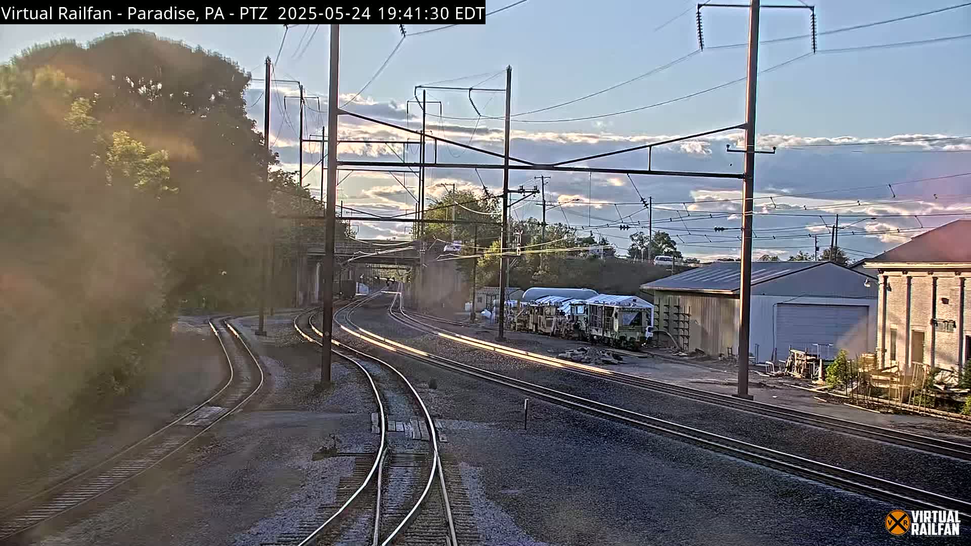 Paradise, Leaman Place Railroad Junction Live Cam - Paradise, Lancaster, Pennsylvania, USA