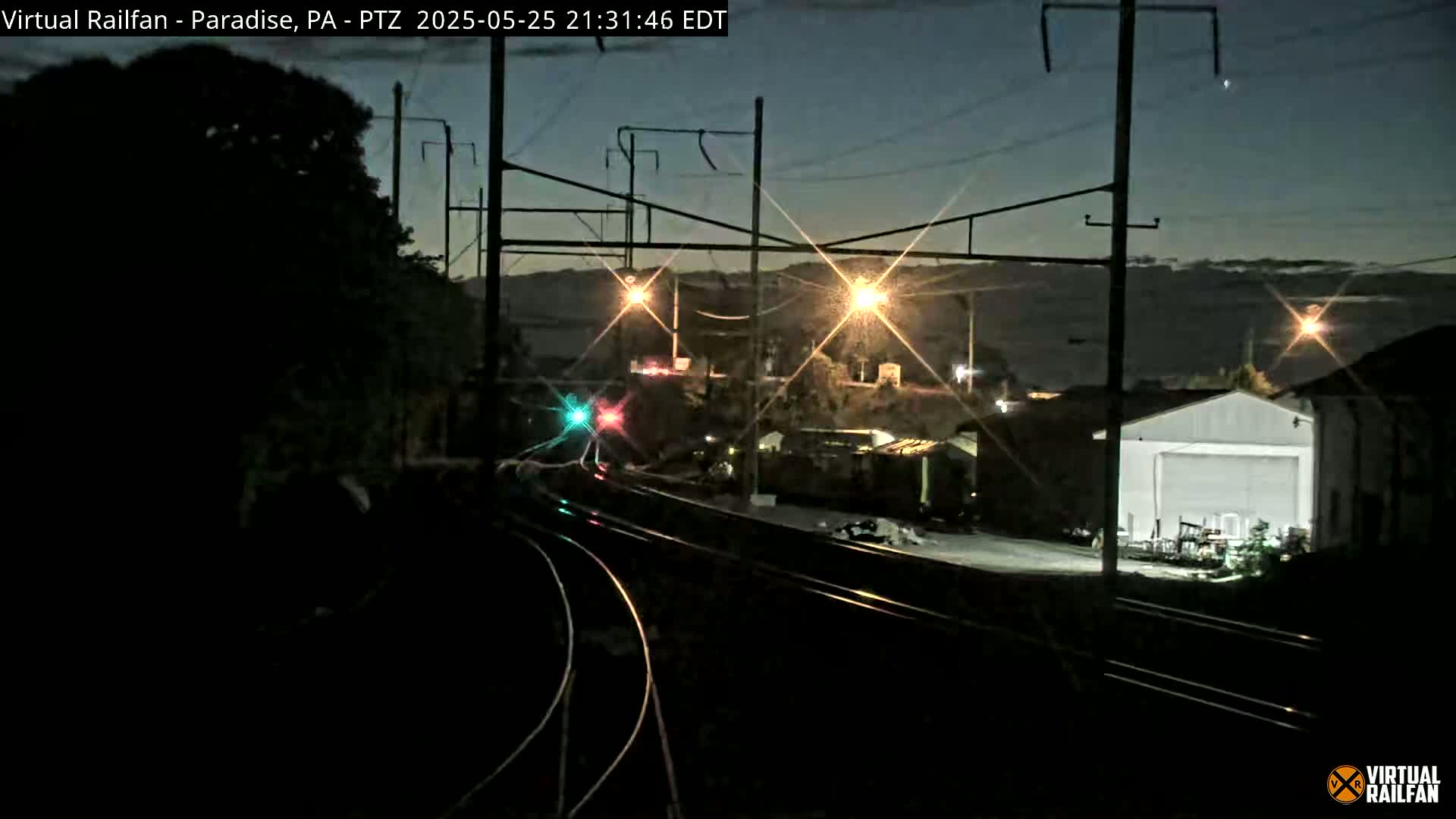Paradise, Leaman Place Railroad Junction Live Cam - Paradise, Lancaster, Pennsylvania, USA