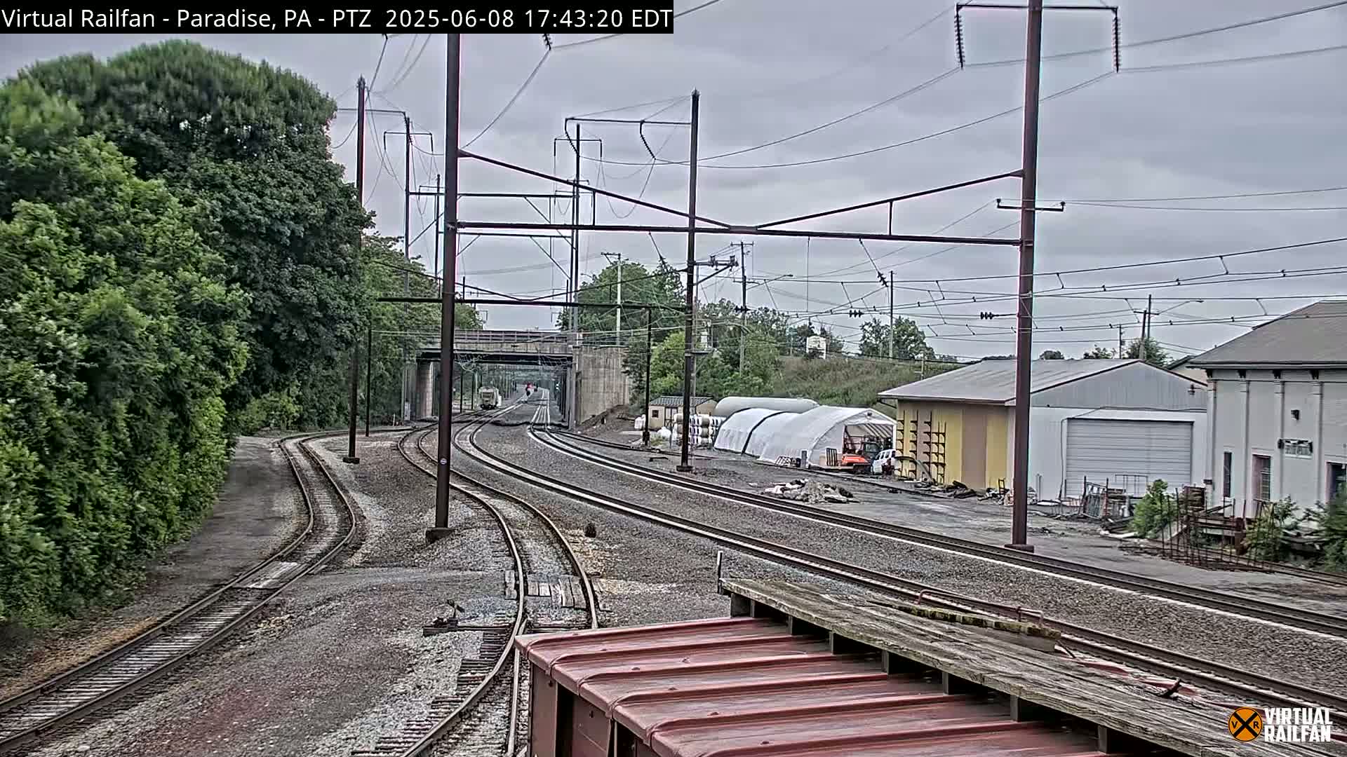 Paradise, Leaman Place Railroad Junction Live Cam - Paradise, Lancaster, Pennsylvania, USA