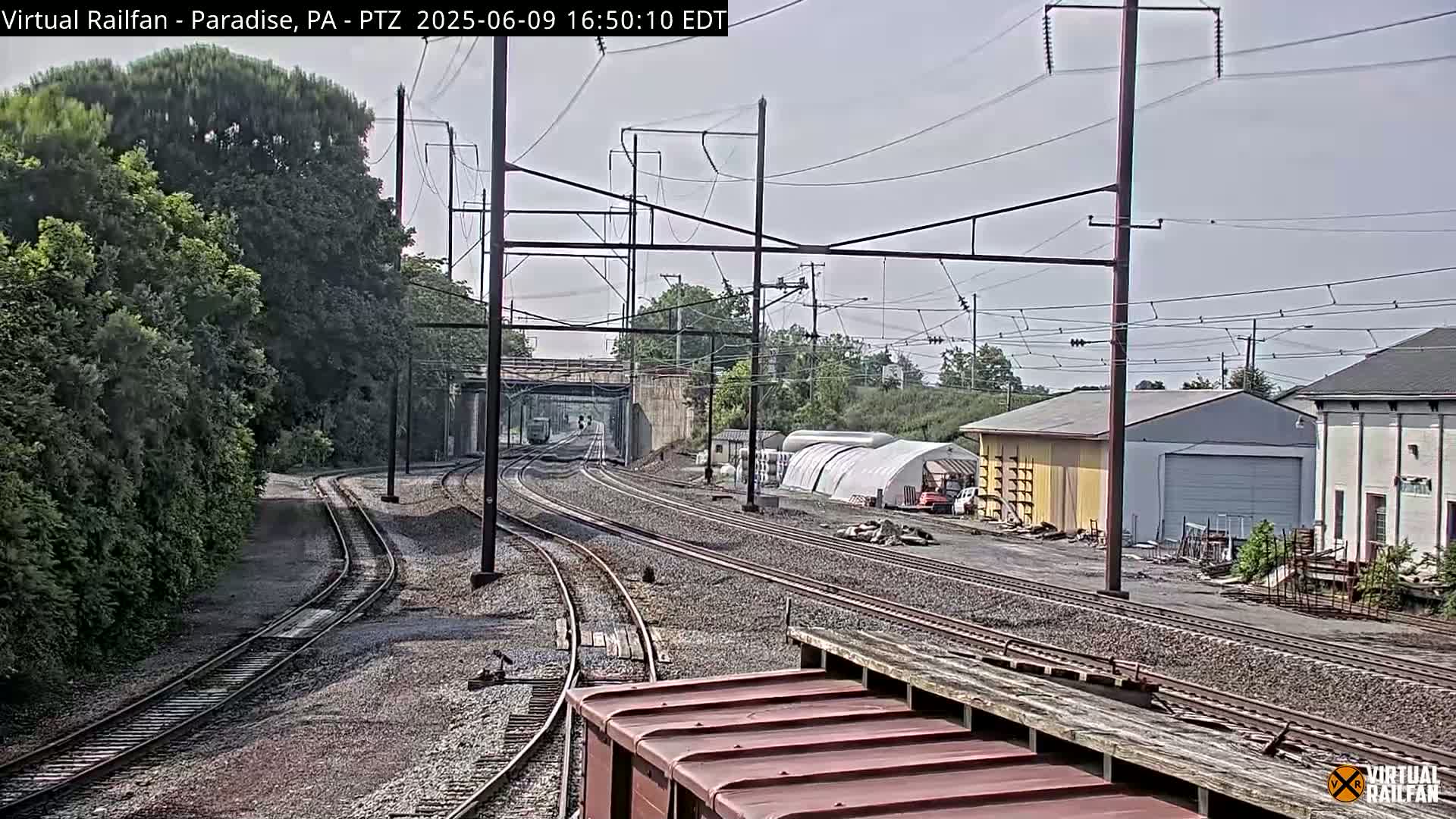 Paradise, Leaman Place Railroad Junction Live Cam - Paradise, Lancaster, Pennsylvania, USA