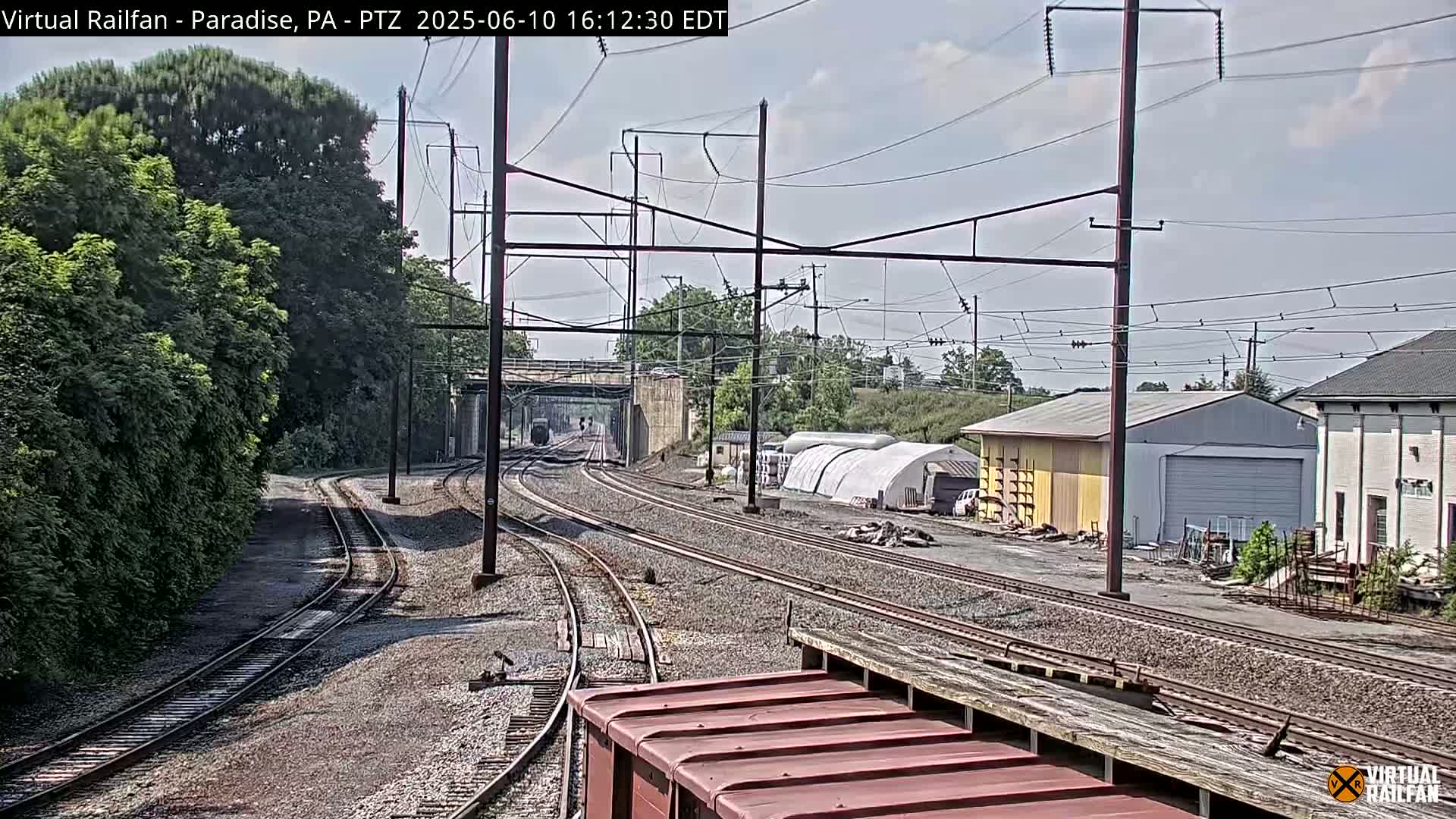 Paradise, Leaman Place Railroad Junction Live Cam - Paradise, Lancaster, Pennsylvania, USA