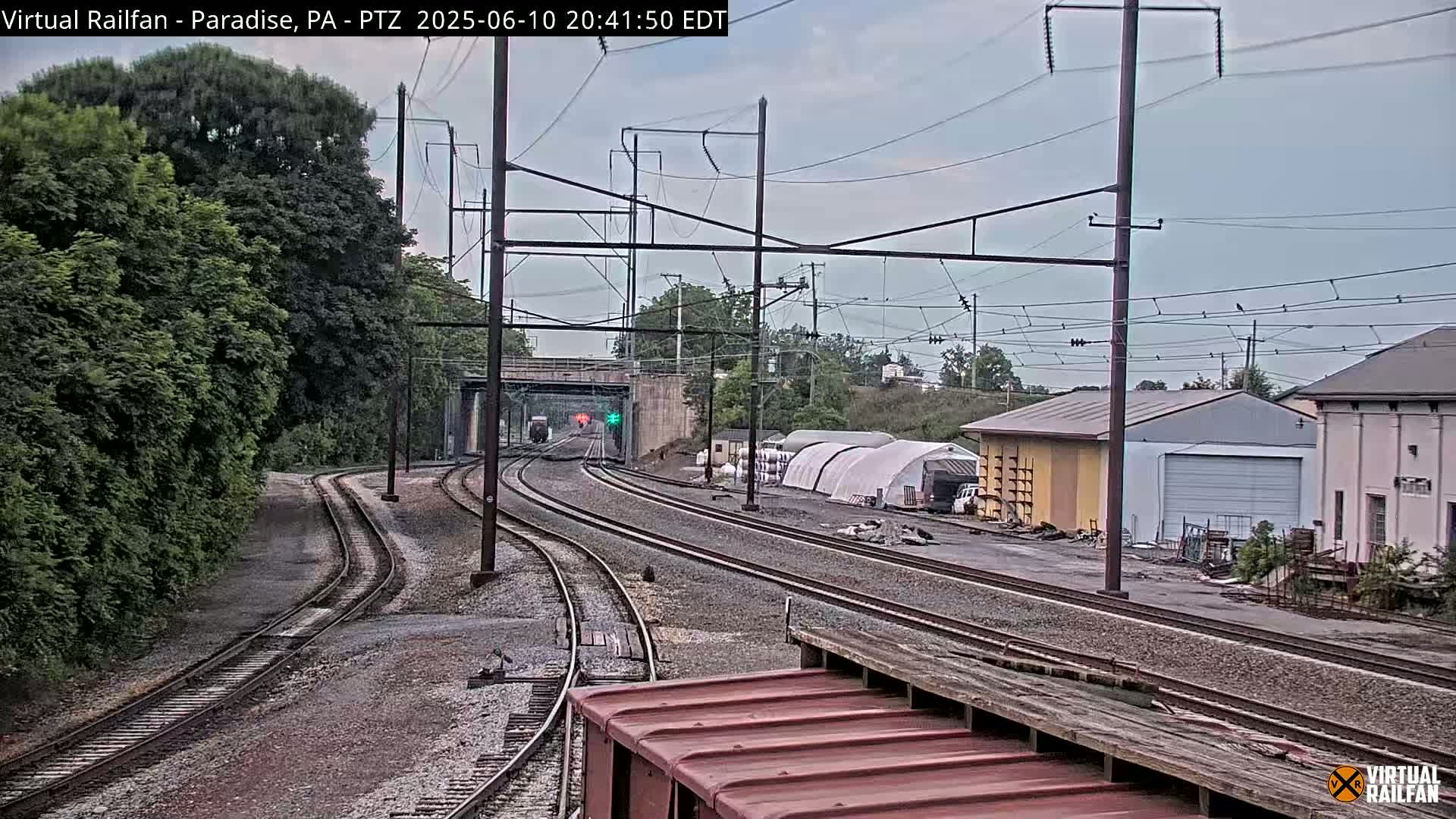 Paradise, Leaman Place Railroad Junction Live Cam - Paradise, Lancaster, Pennsylvania, USA