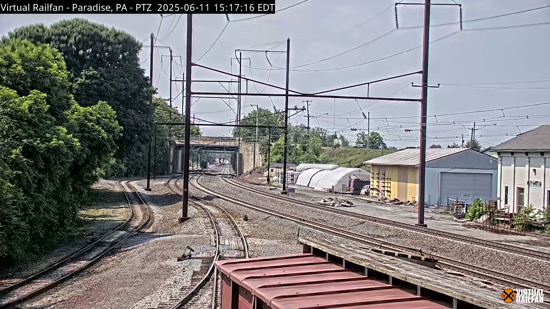 Paradise, Leaman Place Railroad Junction Live Cam - Paradise, Lancaster, Pennsylvania, USA