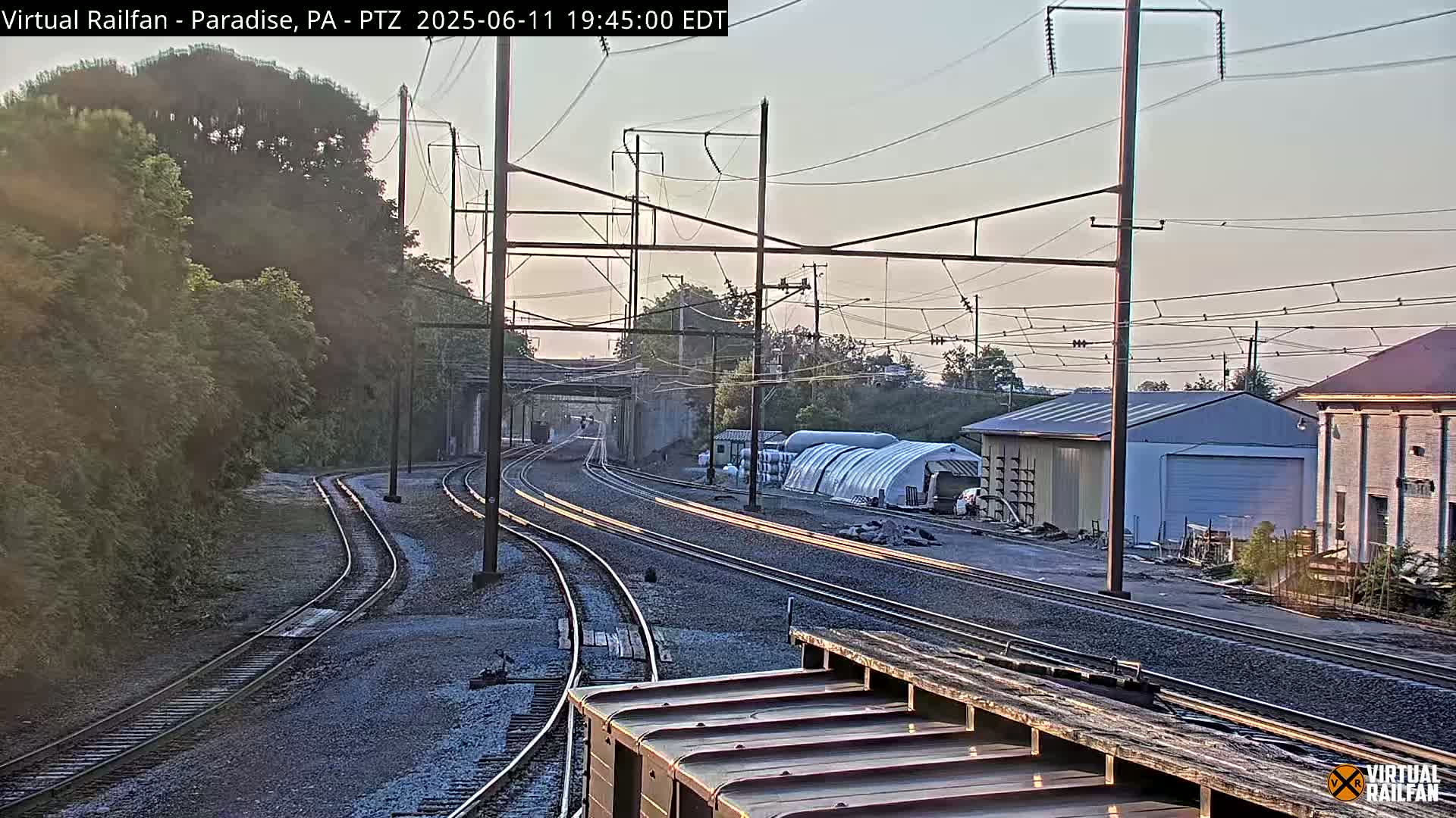 Paradise, Leaman Place Railroad Junction Live Cam - Paradise, Lancaster, Pennsylvania, USA