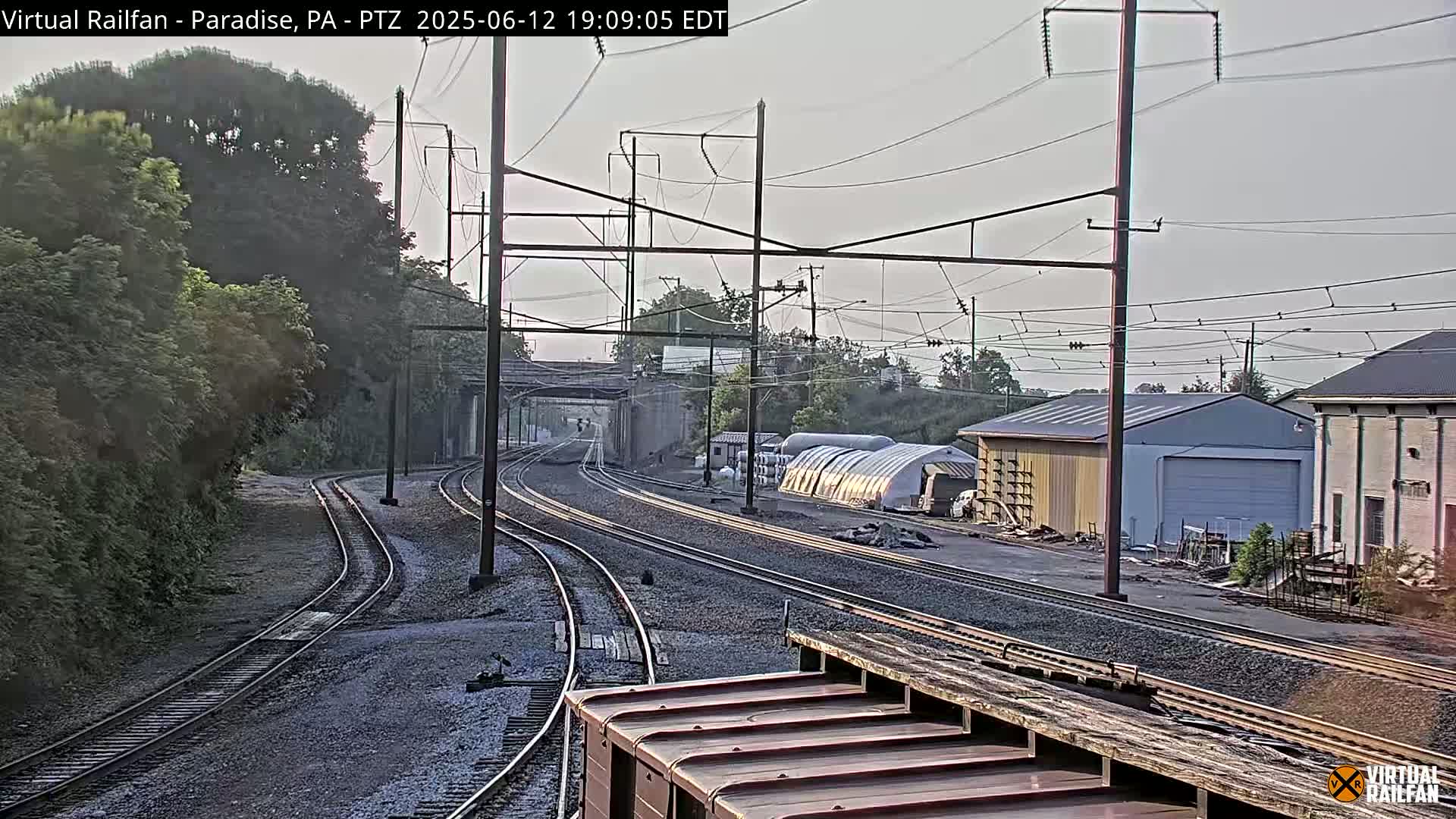 Paradise, Leaman Place Railroad Junction Live Cam - Paradise, Lancaster, Pennsylvania, USA