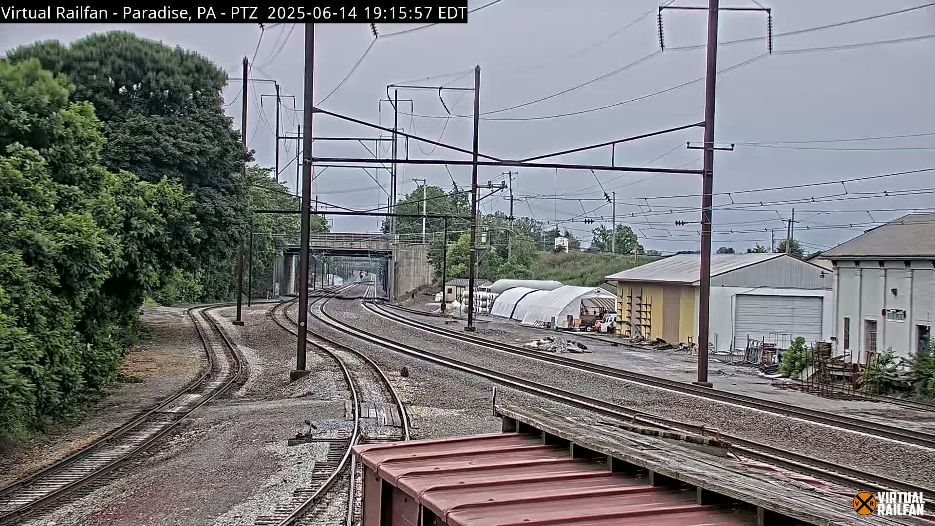 Paradise, Leaman Place Railroad Junction Live Cam - Paradise, Lancaster, Pennsylvania, USA
