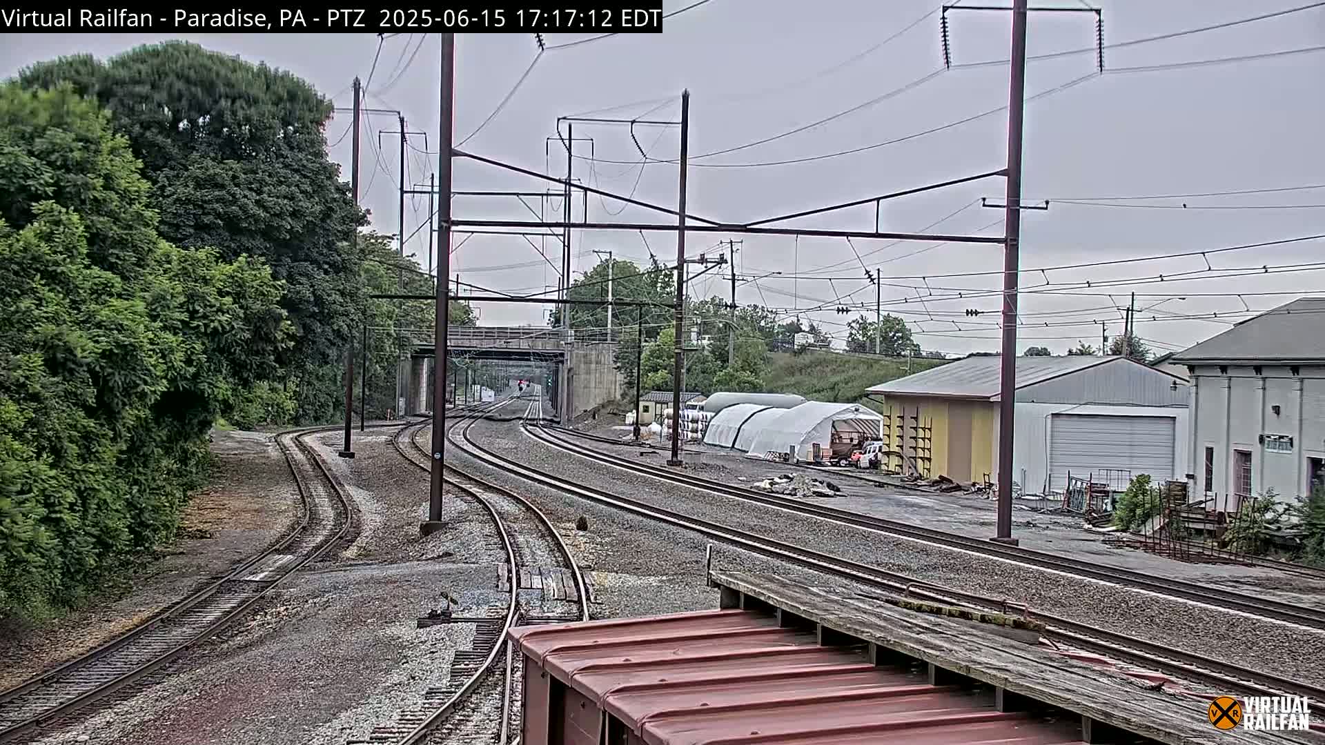 Paradise, Leaman Place Railroad Junction Live Cam - Paradise, Lancaster, Pennsylvania, USA