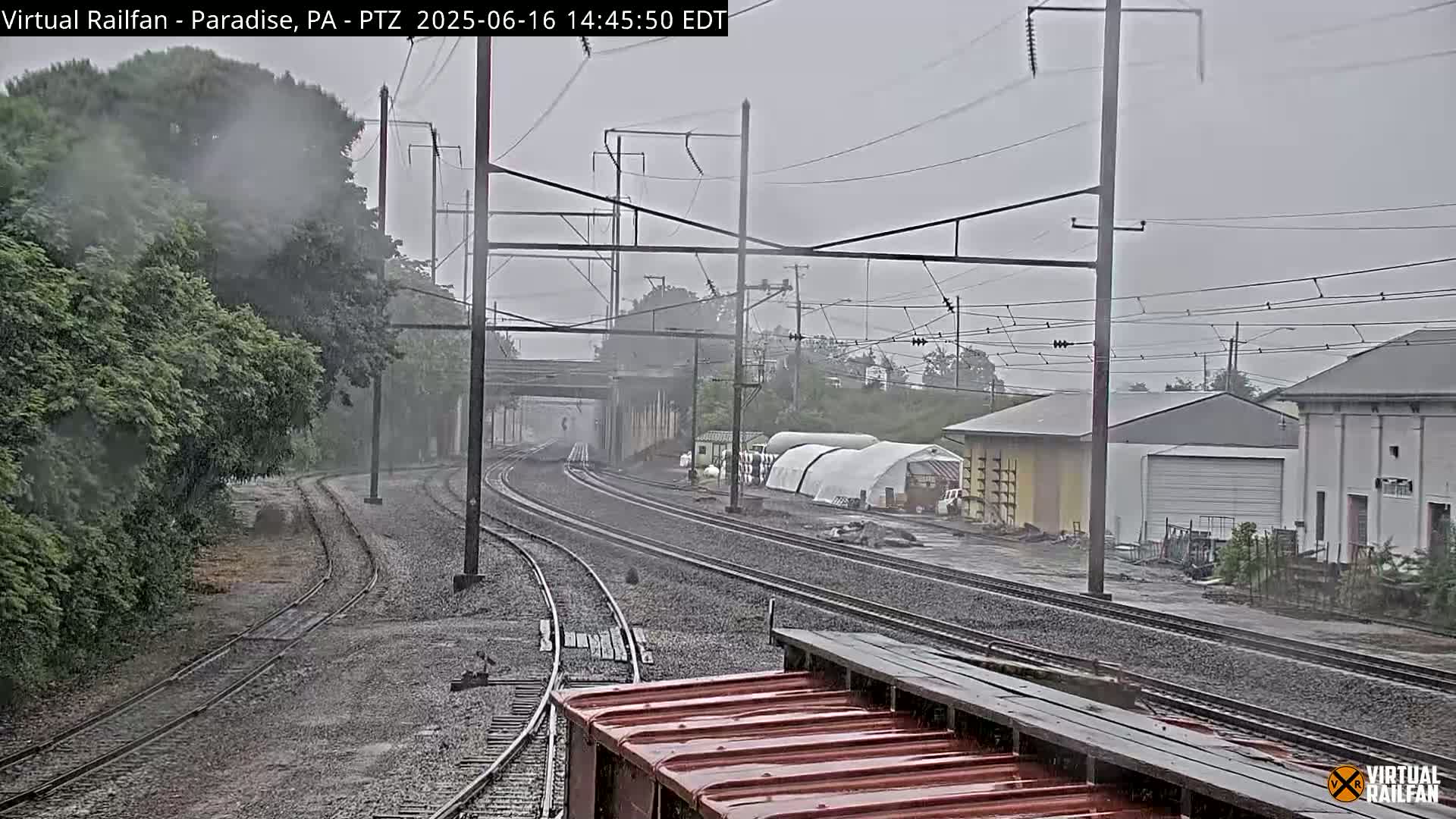Paradise, Leaman Place Railroad Junction Live Cam - Paradise, Lancaster, Pennsylvania, USA