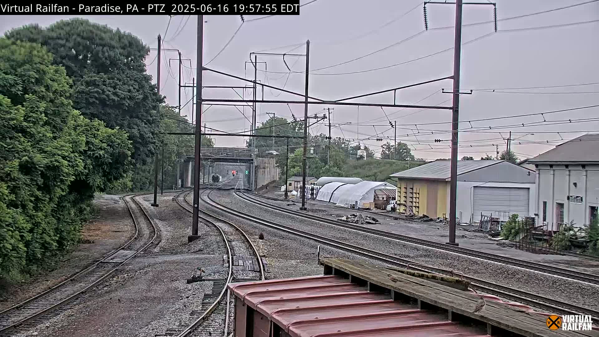 Paradise, Leaman Place Railroad Junction Live Cam - Paradise, Lancaster, Pennsylvania, USA