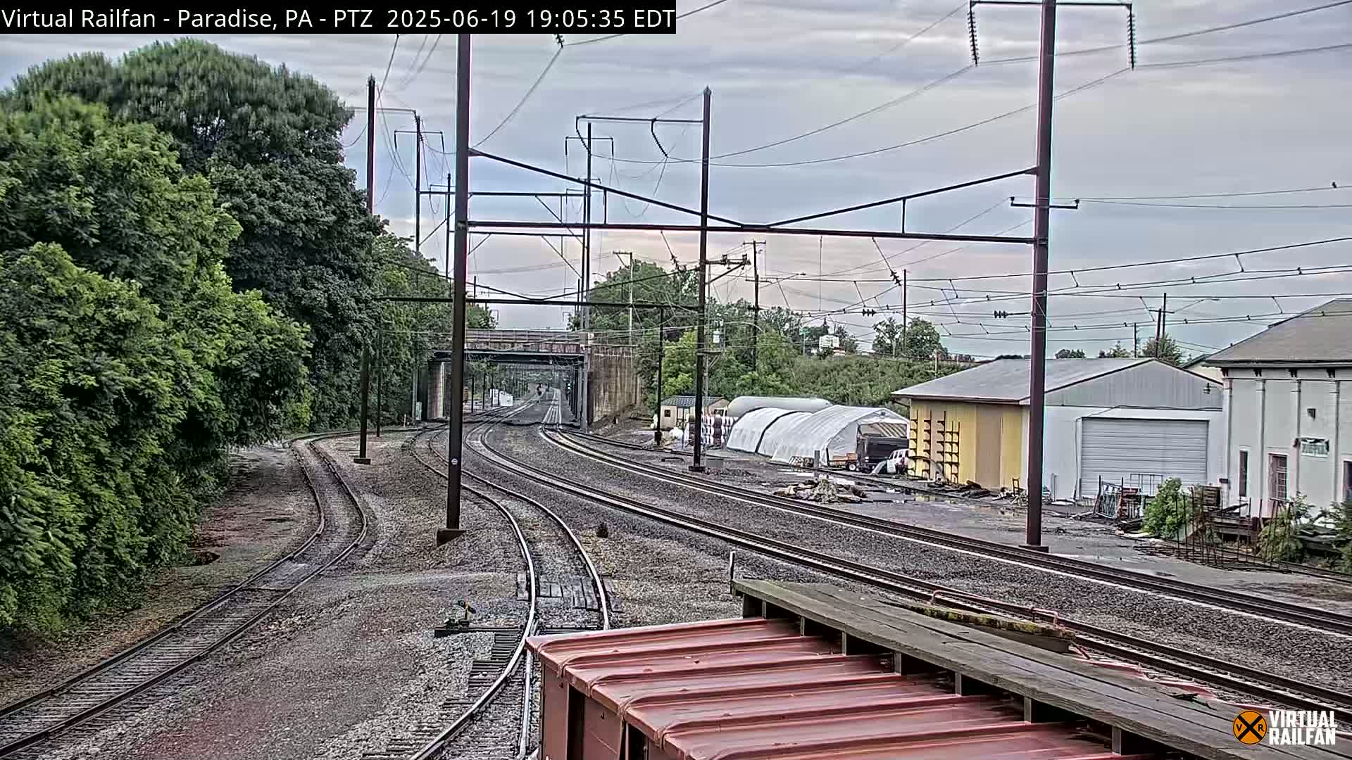 Paradise, Leaman Place Railroad Junction Live Cam - Paradise, Lancaster, Pennsylvania, USA