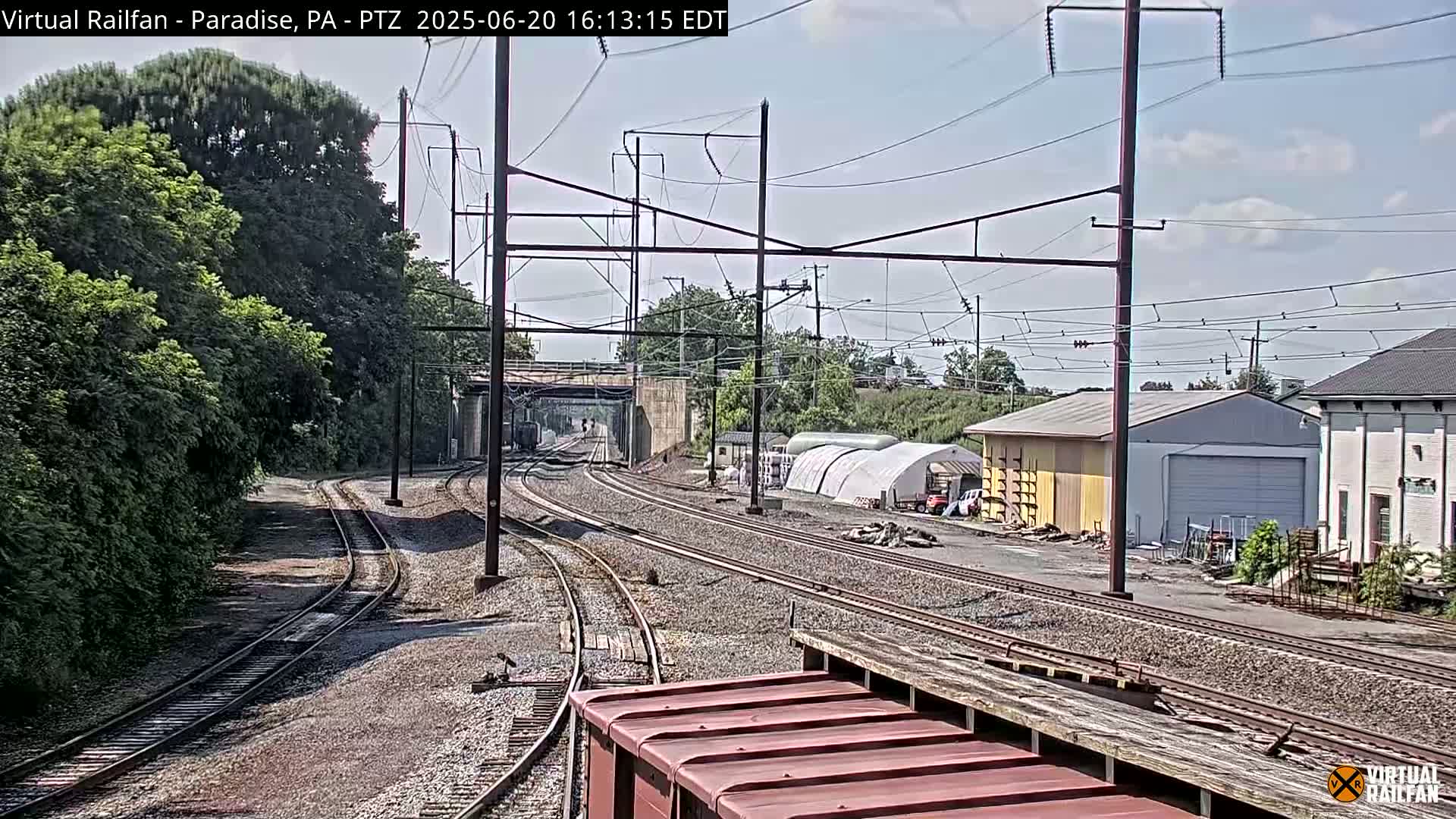Paradise, Leaman Place Railroad Junction Live Cam - Paradise, Lancaster, Pennsylvania, USA