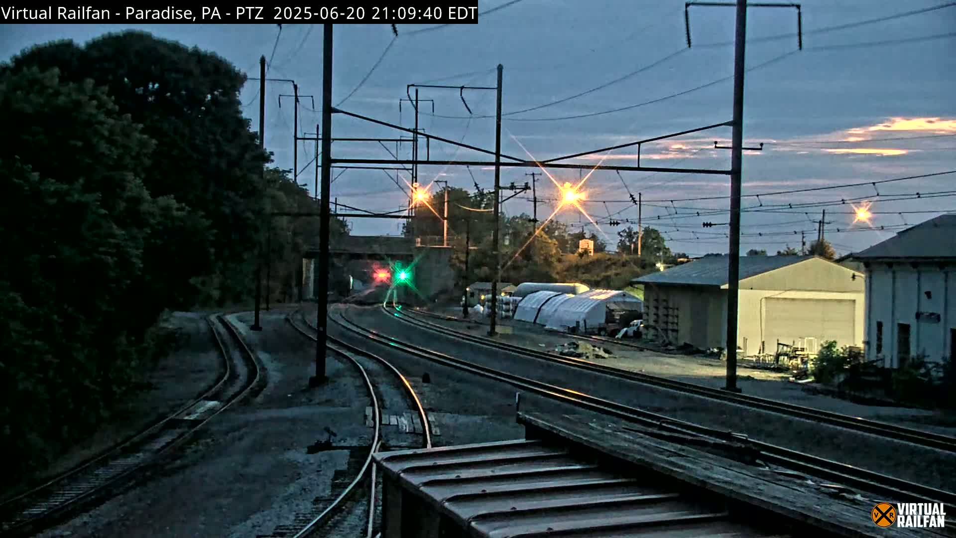 Paradise, Leaman Place Railroad Junction Live Cam - Paradise, Lancaster, Pennsylvania, USA