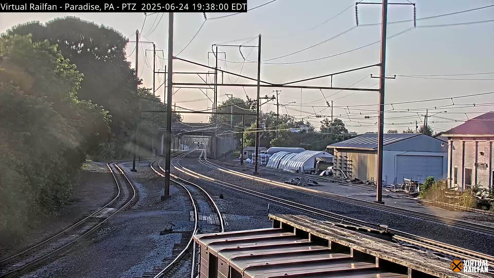 Paradise, Leaman Place Railroad Junction Live Cam - Paradise, Lancaster, Pennsylvania, USA