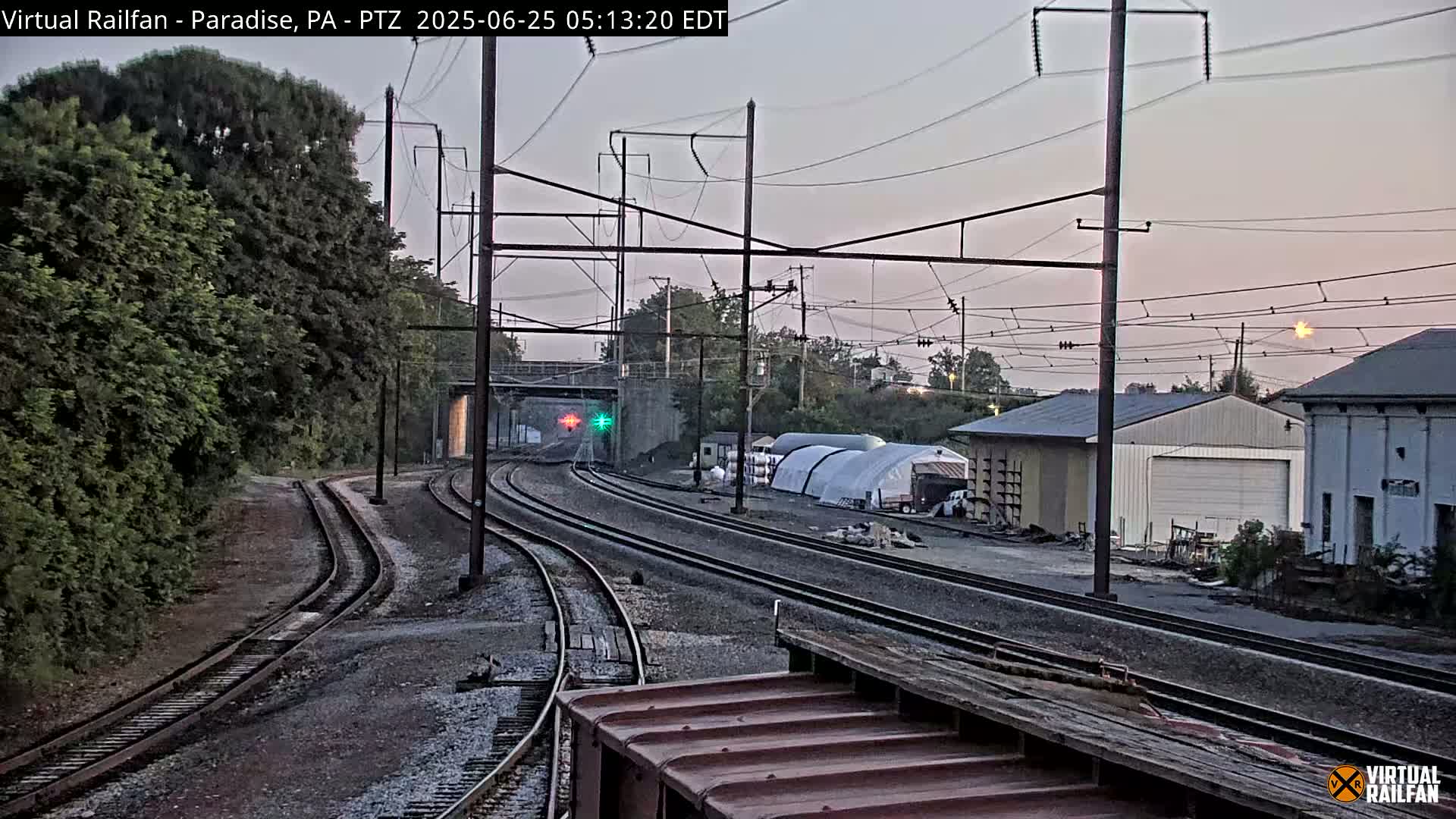 Paradise, Leaman Place Railroad Junction Live Cam - Paradise, Lancaster, Pennsylvania, USA