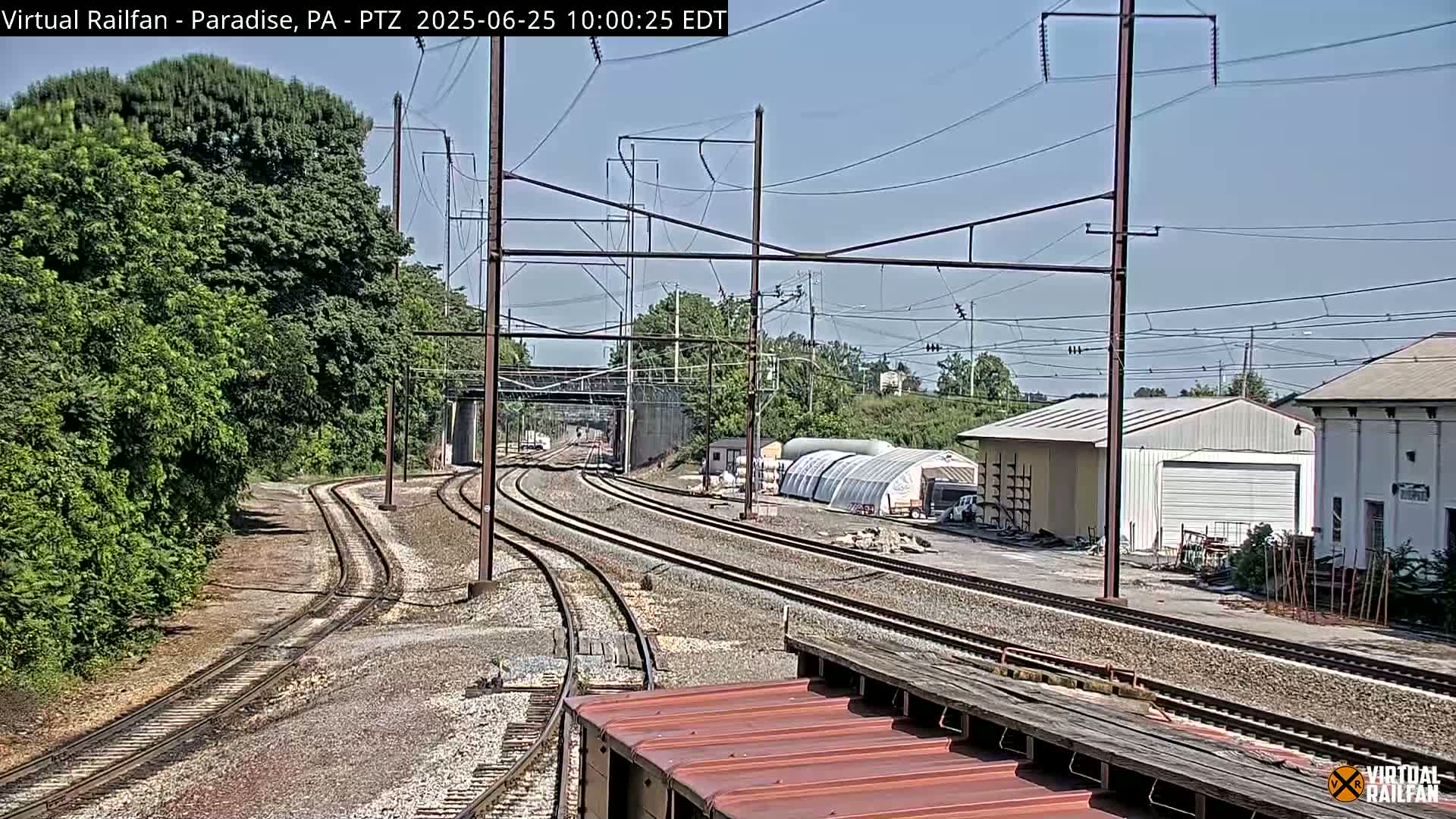 Paradise, Leaman Place Railroad Junction Live Cam - Paradise, Lancaster, Pennsylvania, USA