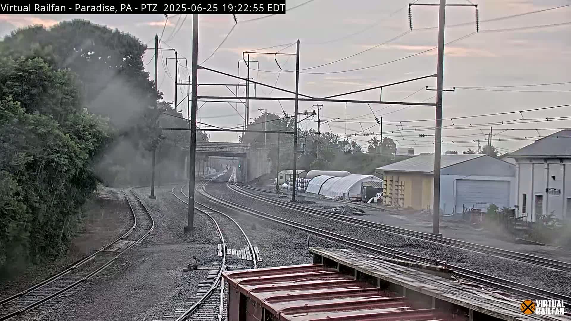 Paradise, Leaman Place Railroad Junction Live Cam - Paradise, Lancaster, Pennsylvania, USA