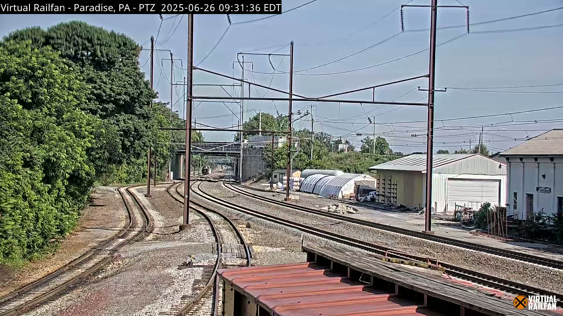 Paradise, Leaman Place Railroad Junction Live Cam - Paradise, Lancaster, Pennsylvania, USA